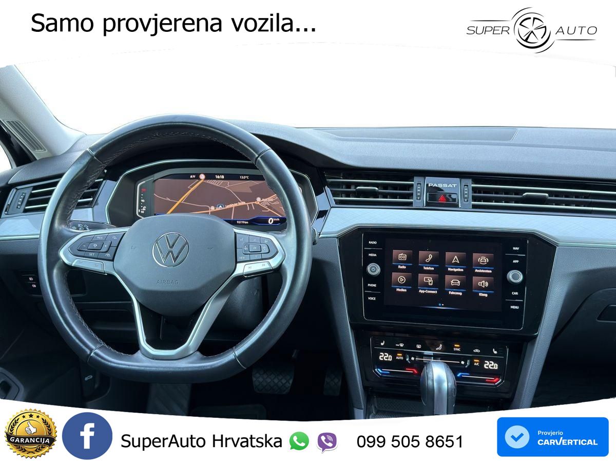 Volkswagen Passat Variant 2.0 TDI (150 KS) DSG Business LED+GR SJED+ACC