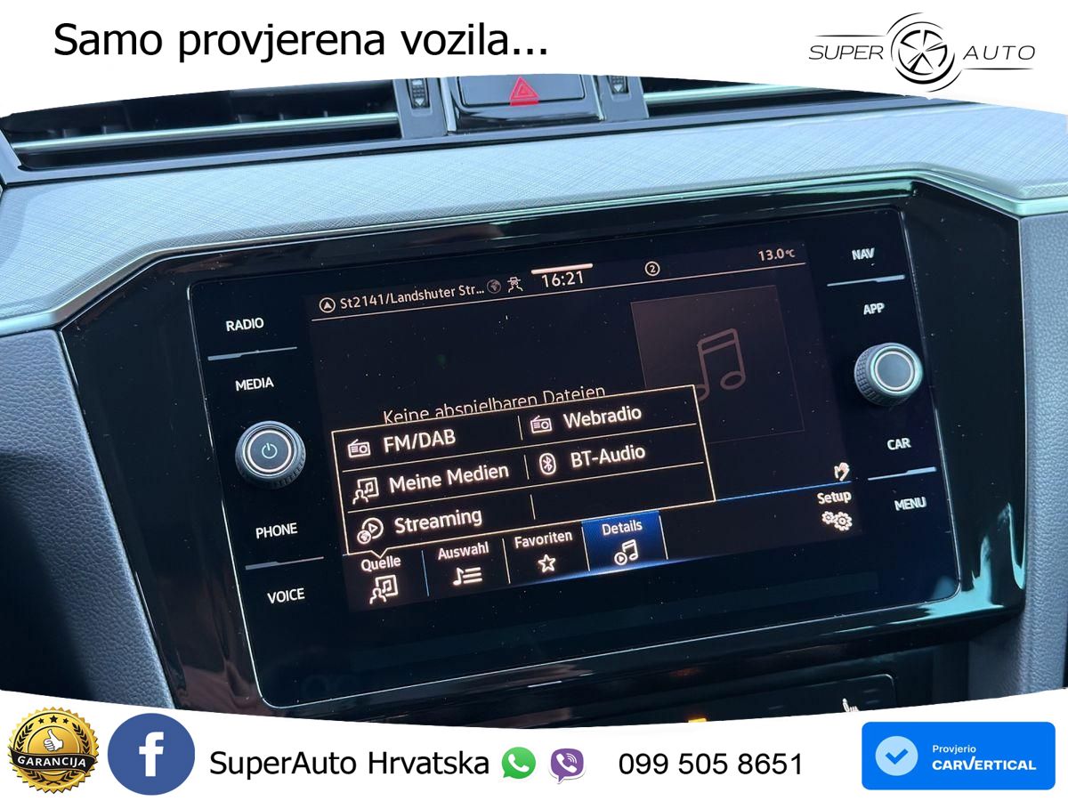Volkswagen Passat Variant 2.0 TDI (150 KS) DSG Business LED+GR SJED+ACC