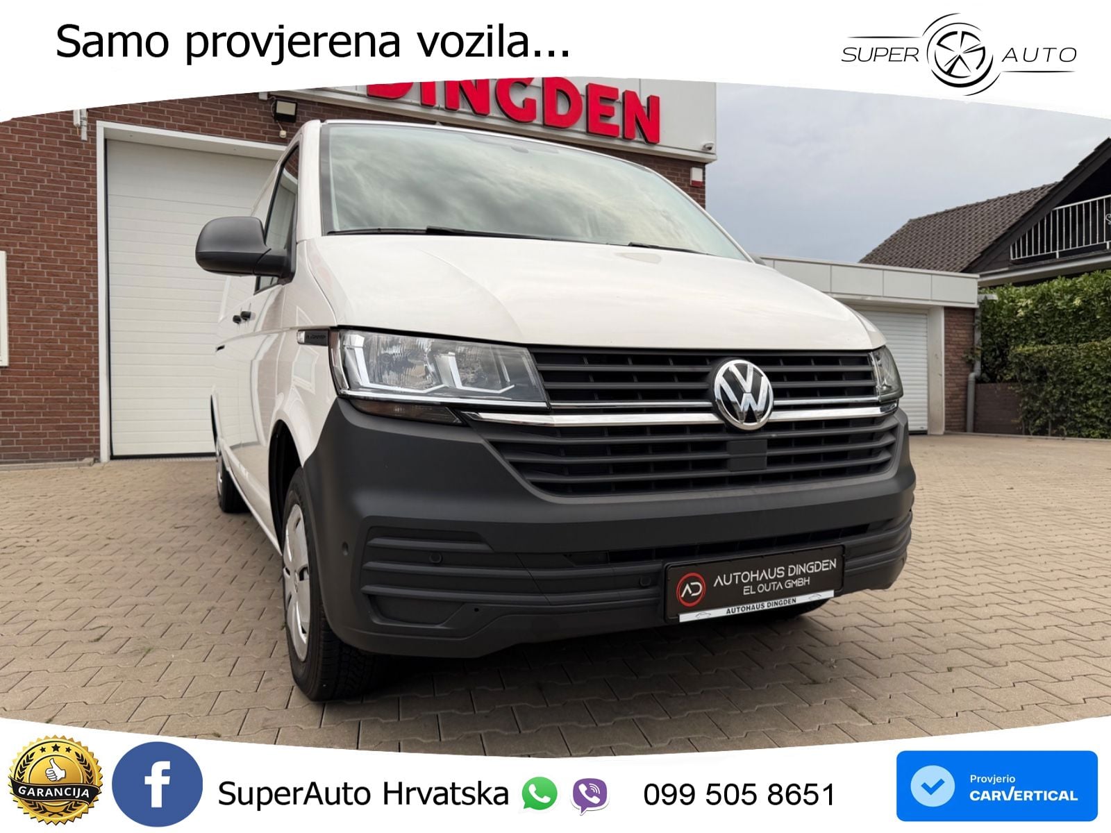 Volkswagen T6.1 Transporter Kasten 2.0 TDI Lang 110 KS