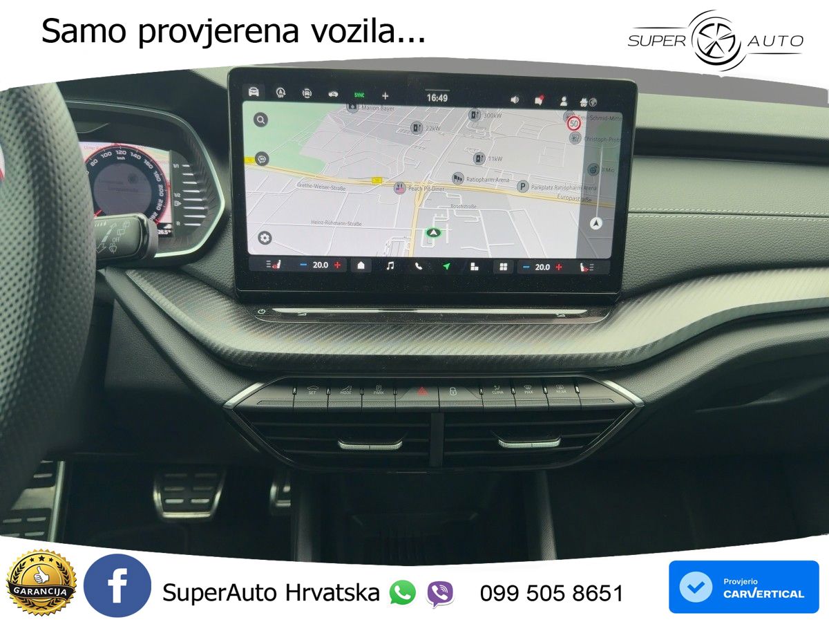 Škoda Octavia Combi 2.0 TDI (150 KS) DSG SportLine LED+GR SJED+ACC