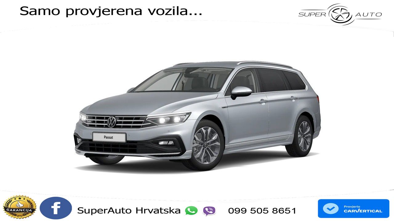 Volkswagen Passat Variant 2.0 TDI (150 KS) DSG R-Line LED+GR SJED+ACC