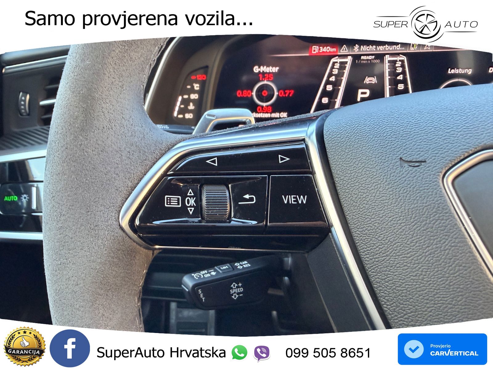 Audi RS6 Avant 4.0 TFSI V8 performance (630 KS)  quattro tiptronic MATRIX+GR SJED+KAM