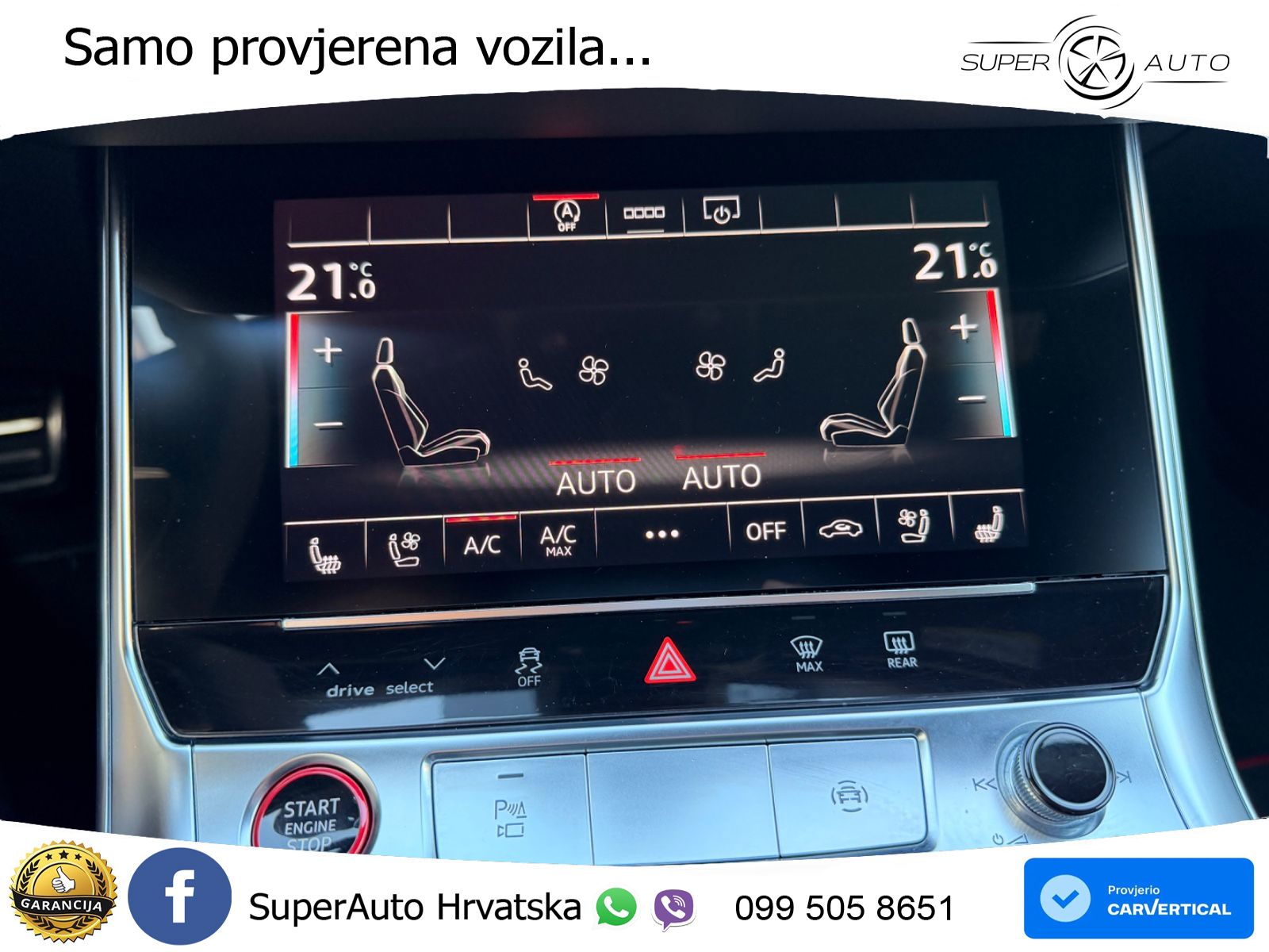 Audi RS6 Avant 4.0 TFSI V8 performance (630 KS)  quattro tiptronic MATRIX+GR SJED+KAM