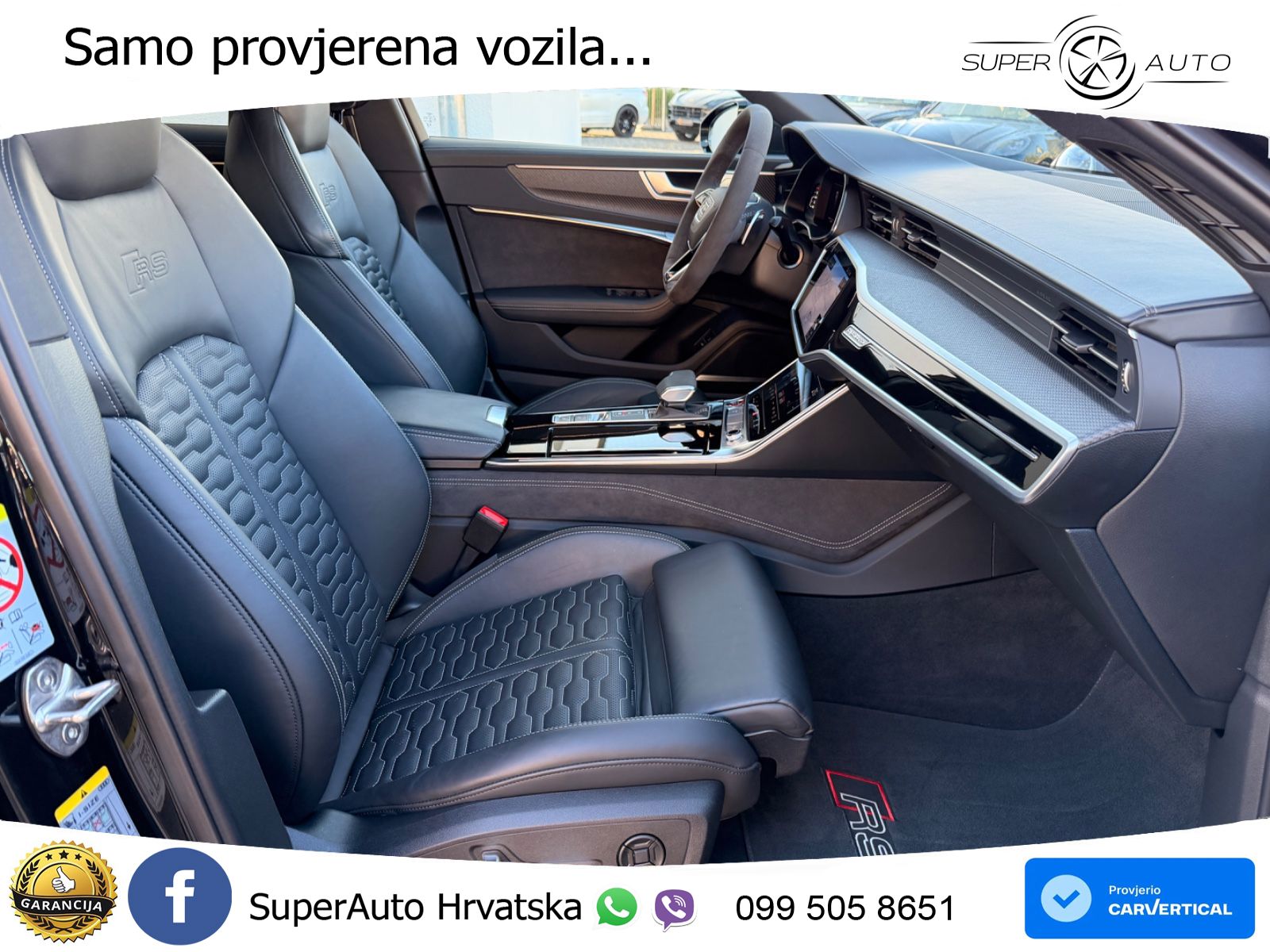 Audi RS6 Avant 4.0 TFSI V8 performance (630 KS)  quattro tiptronic MATRIX+GR SJED+KAM