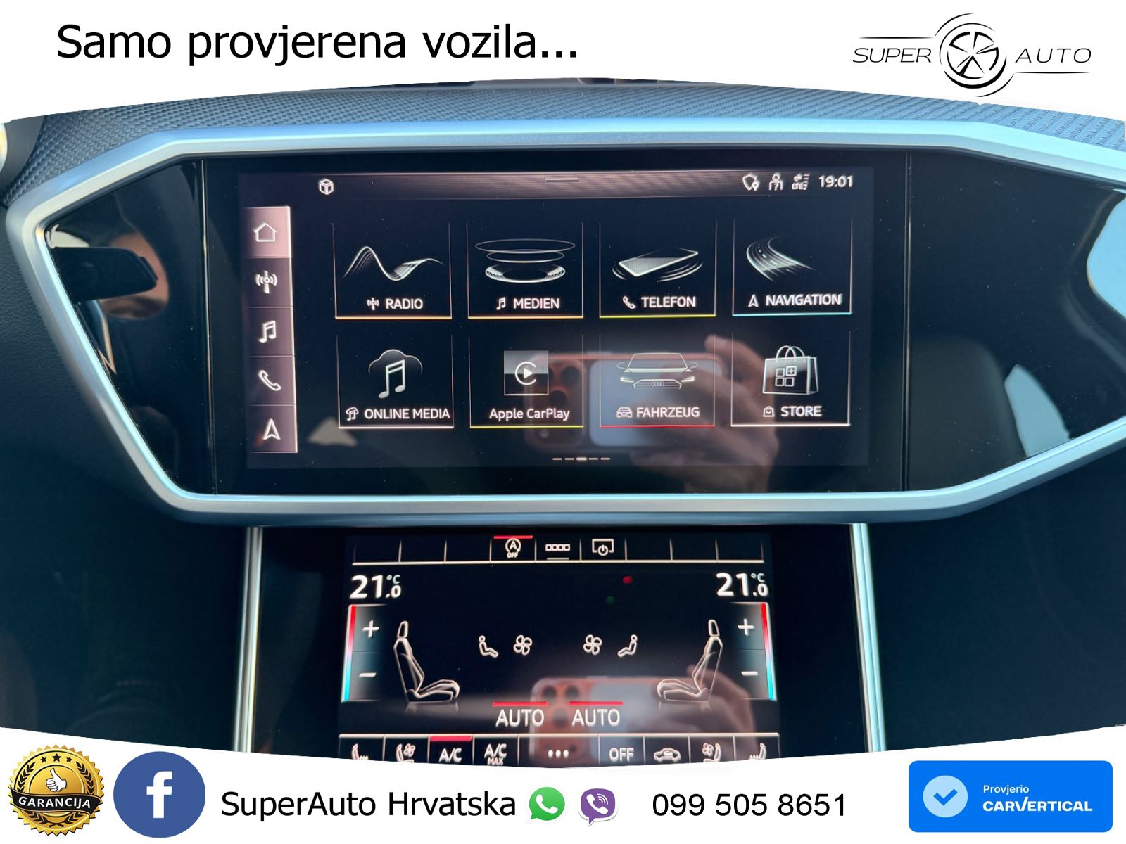 Audi RS6 Avant 4.0 TFSI V8 performance (630 KS)  quattro tiptronic MATRIX+GR SJED+KAM