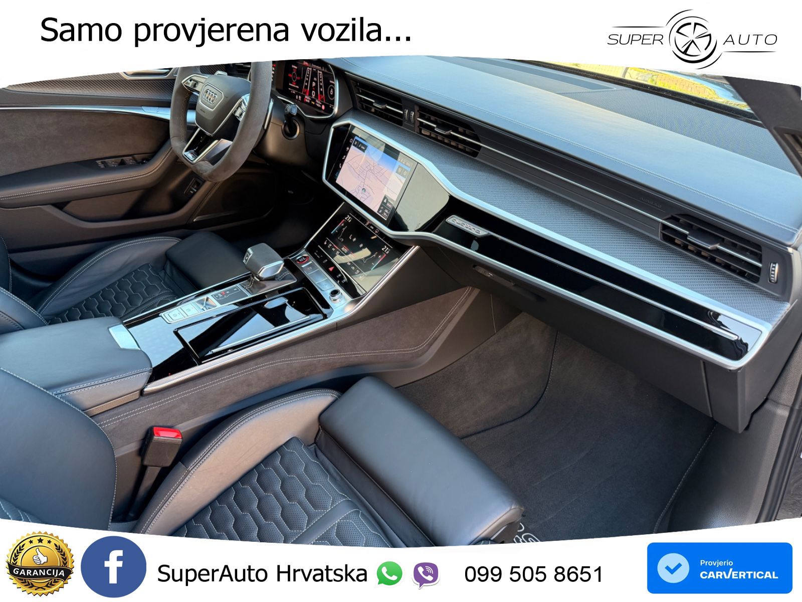 Audi RS6 Avant 4.0 TFSI V8 performance (630 KS)  quattro tiptronic MATRIX+GR SJED+KAM