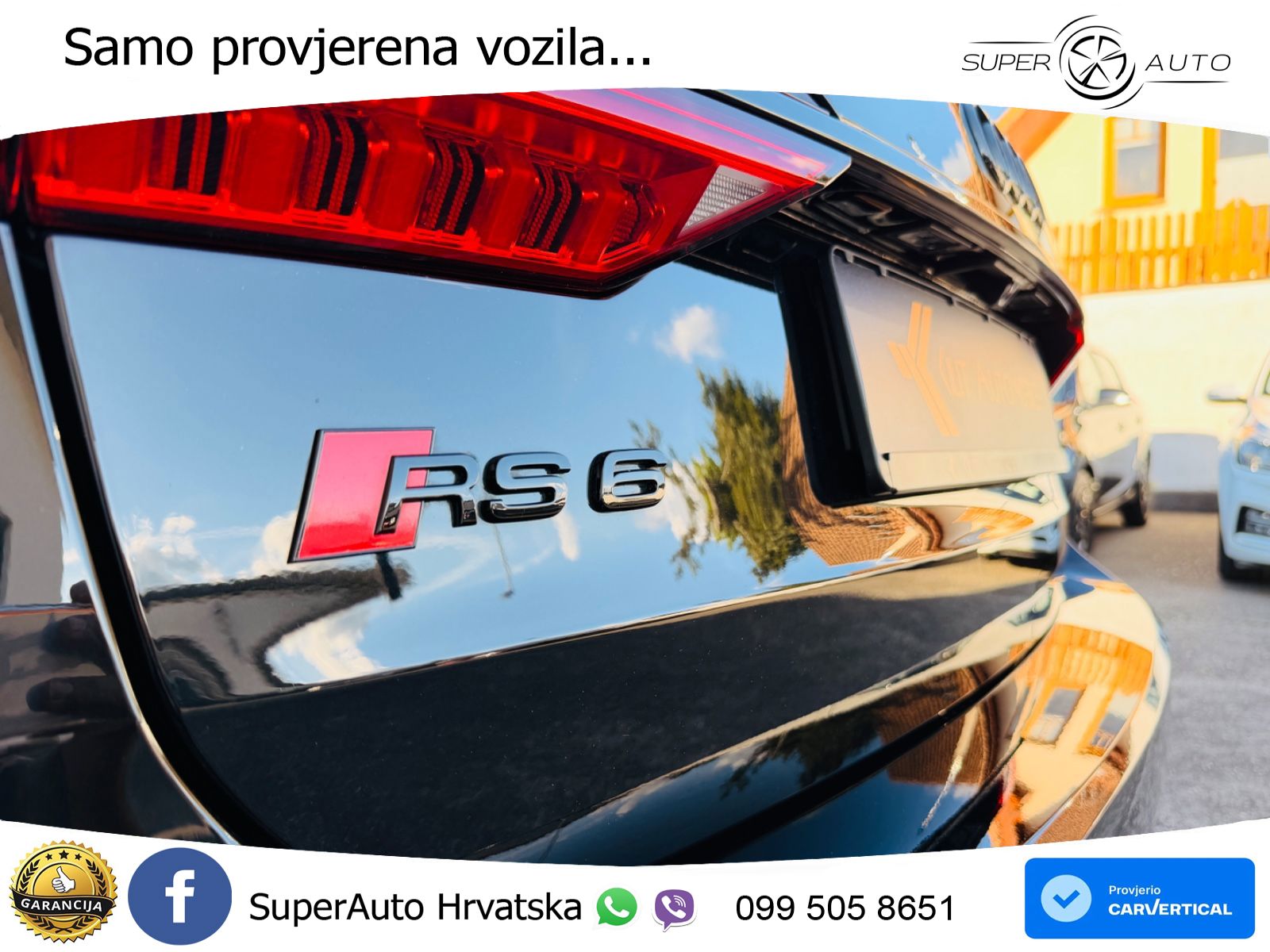 Audi RS6 Avant 4.0 TFSI V8 performance (630 KS)  quattro tiptronic MATRIX+GR SJED+KAM