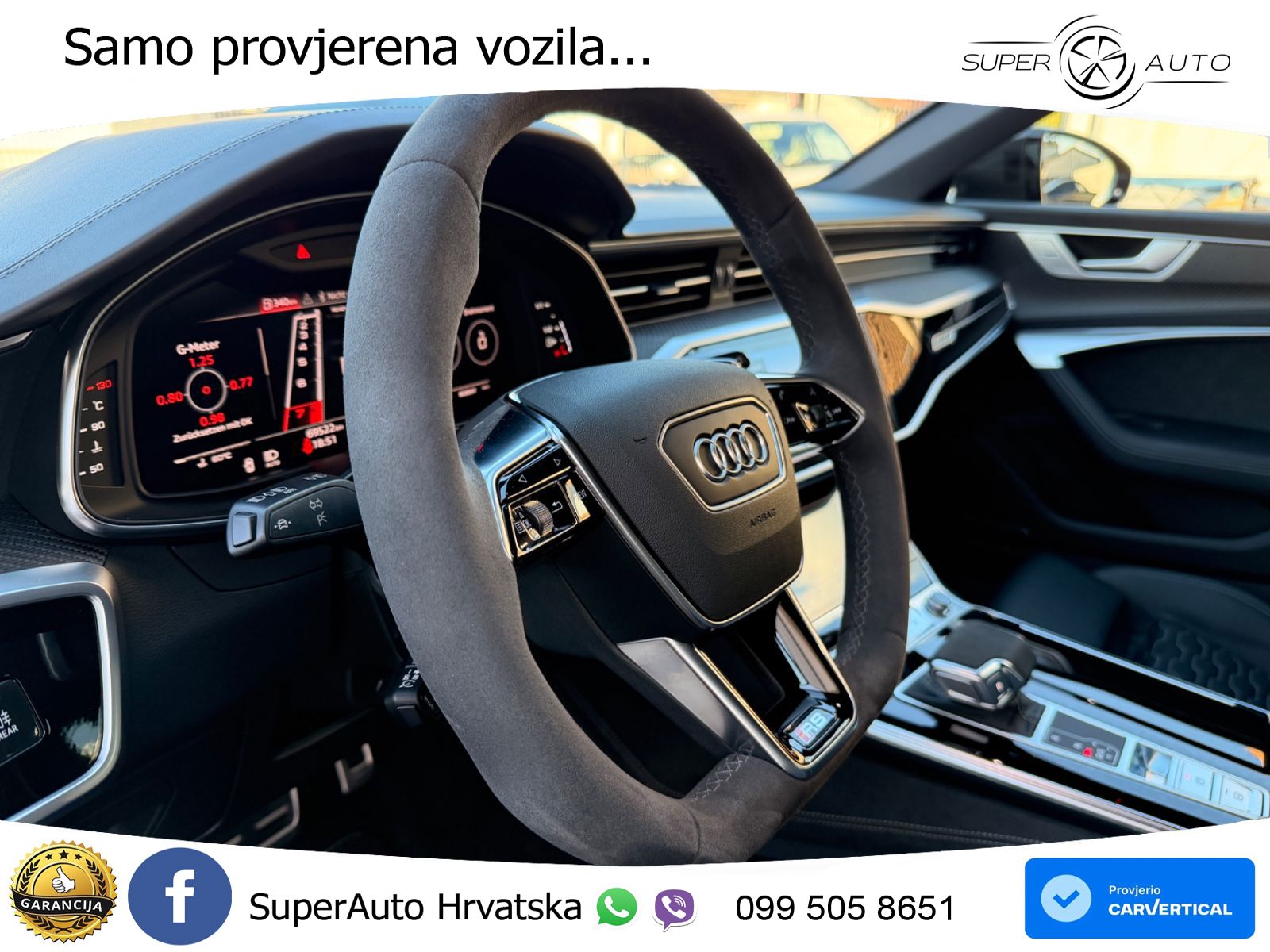 Audi RS6 Avant 4.0 TFSI V8 performance (630 KS)  quattro tiptronic MATRIX+GR SJED+KAM