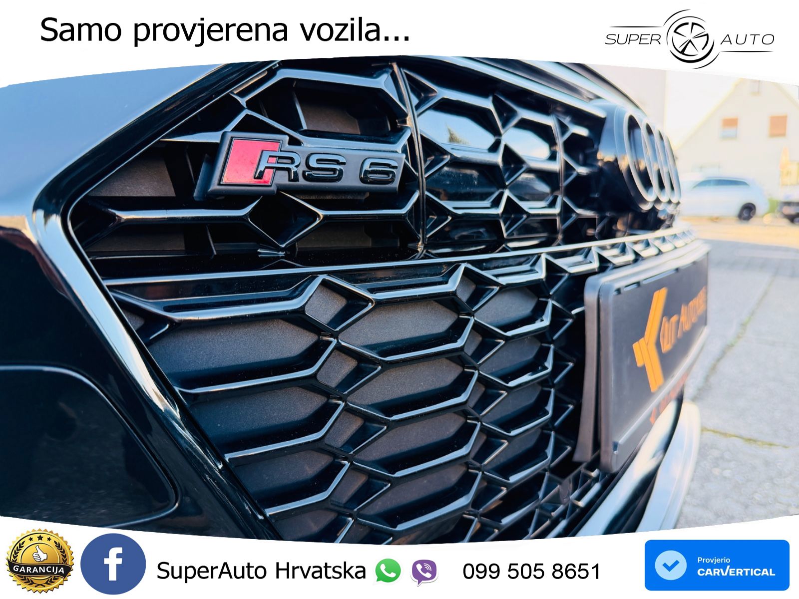 Audi RS6 Avant 4.0 TFSI V8 performance (630 KS)  quattro tiptronic MATRIX+GR SJED+KAM