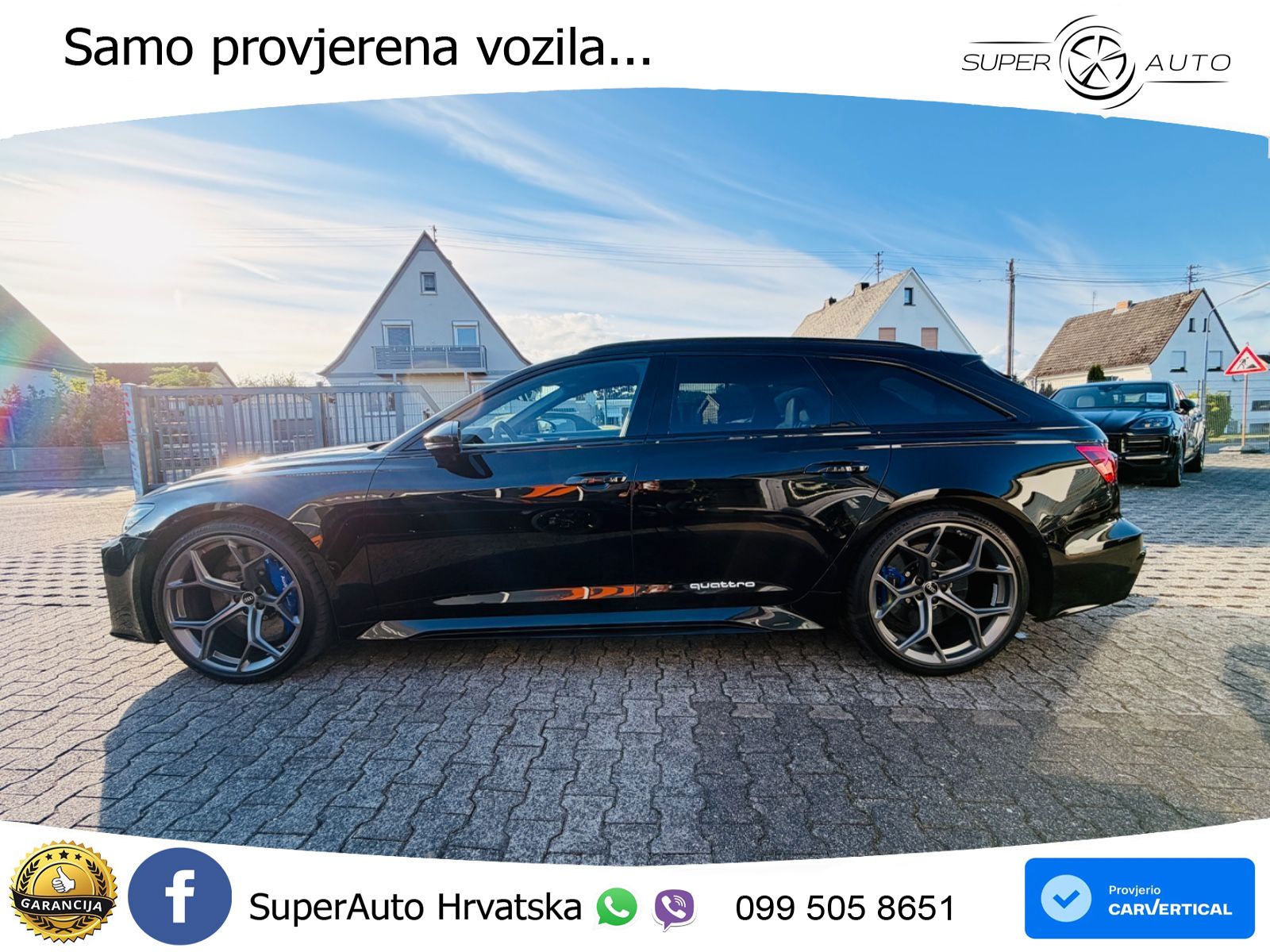 Audi RS6 Avant 4.0 TFSI V8 performance (630 KS)  quattro tiptronic MATRIX+GR SJED+KAM