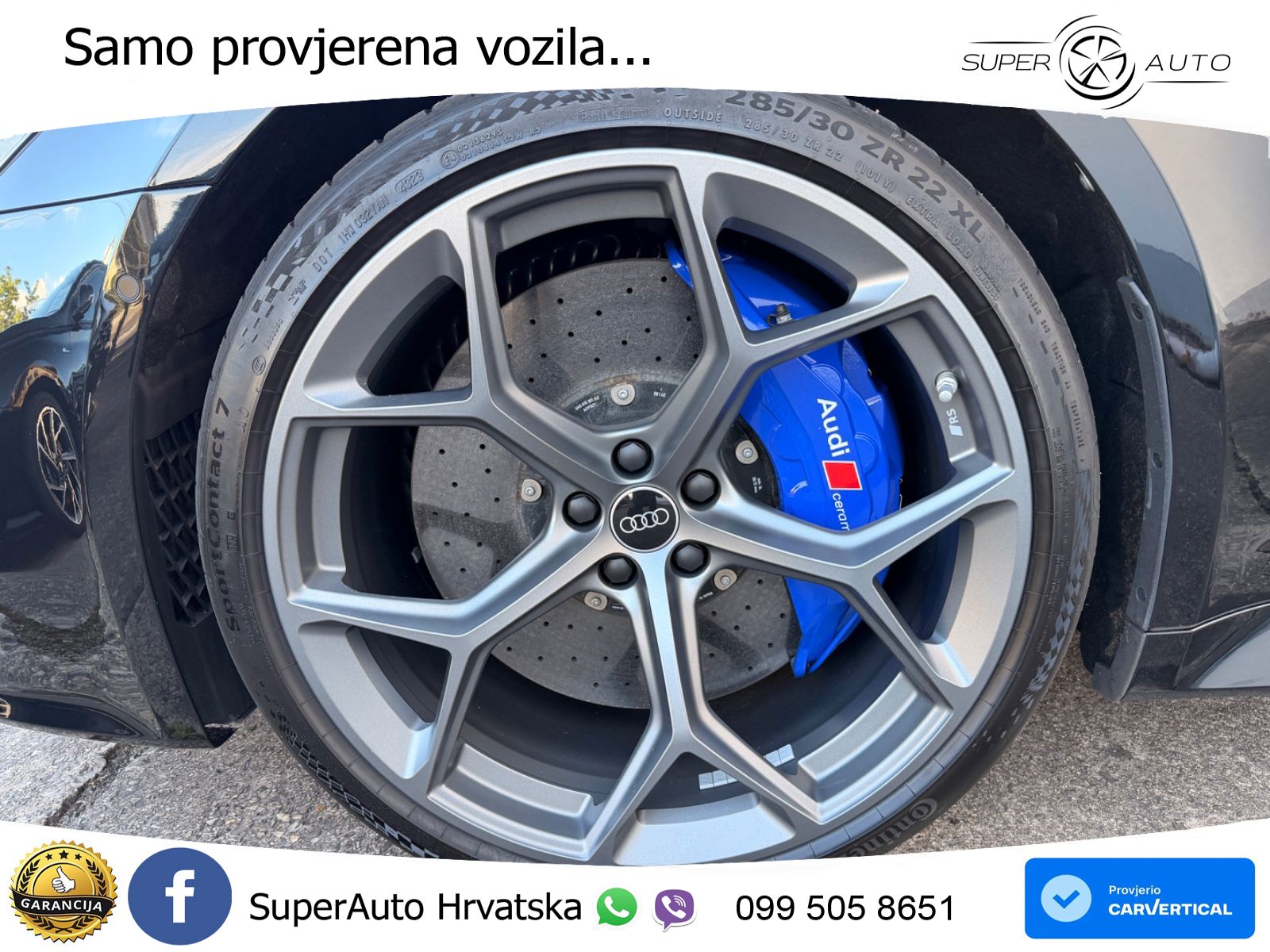 Audi RS6 Avant 4.0 TFSI V8 performance (630 KS)  quattro tiptronic MATRIX+GR SJED+KAM