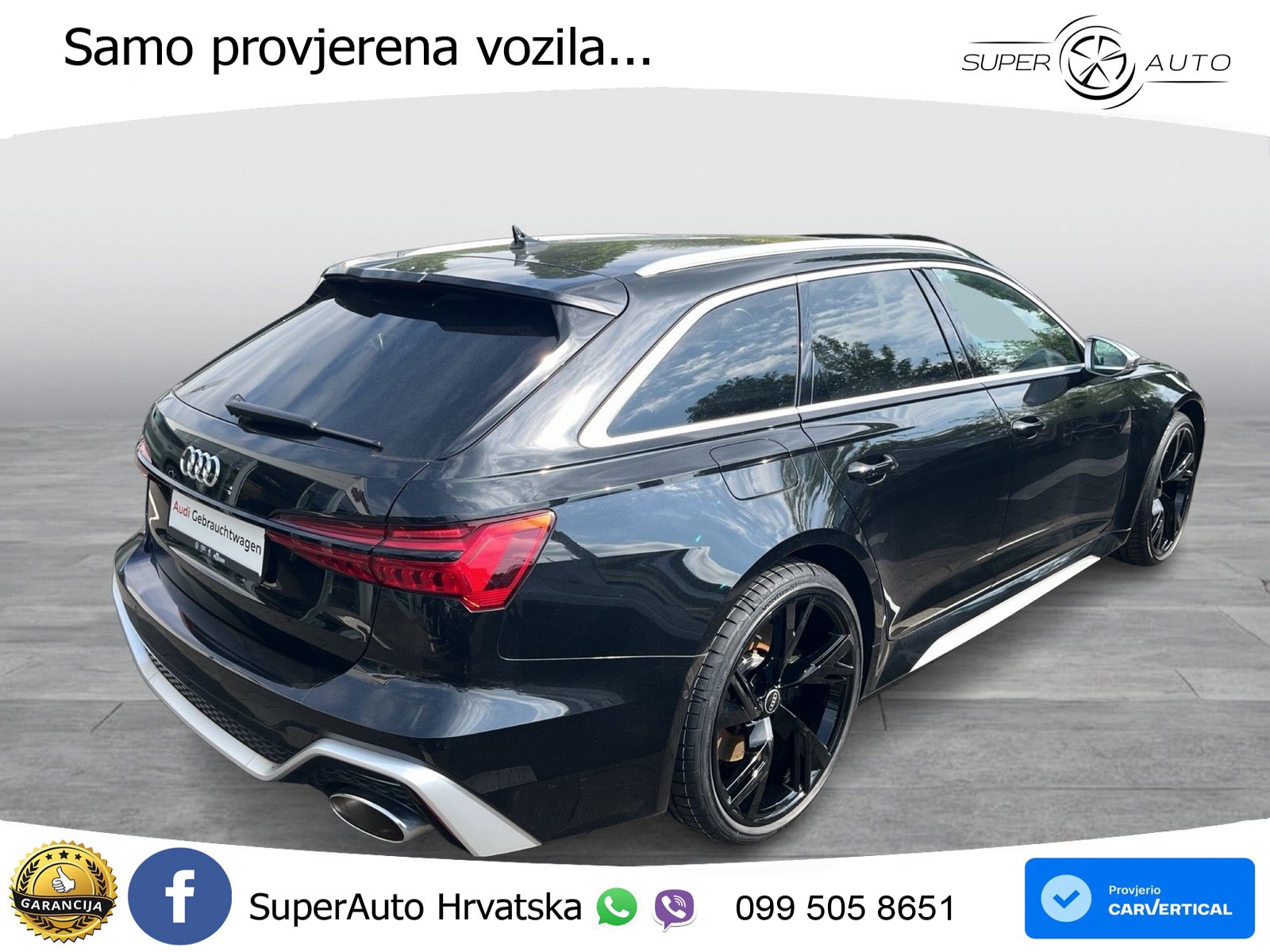 Audi RS6 Avant 4.0 TFSI V8 (600 KS) quattro Tiptronic