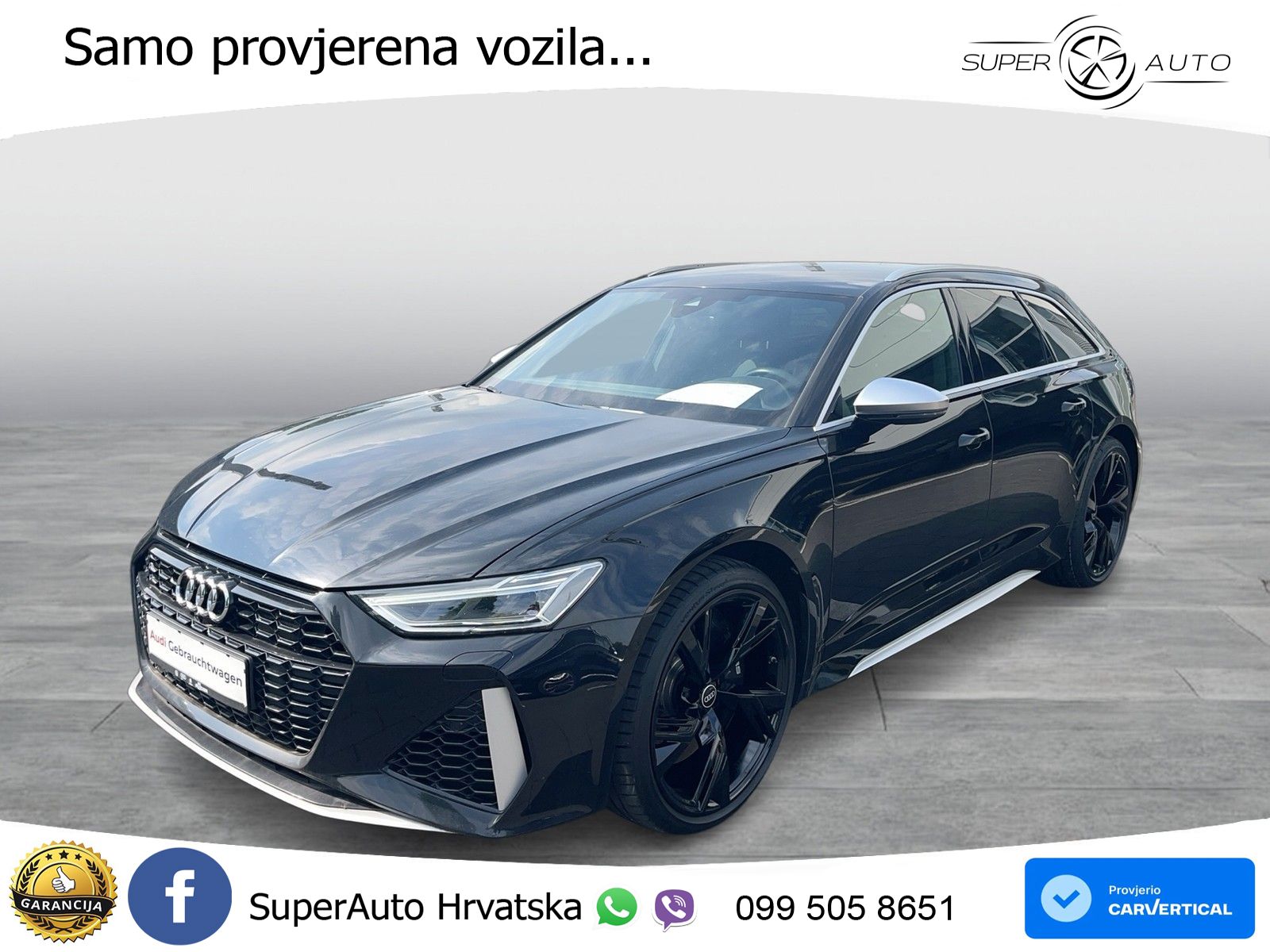 Audi RS6 Avant 4.0 TFSI V8 (600 KS) quattro Tiptronic