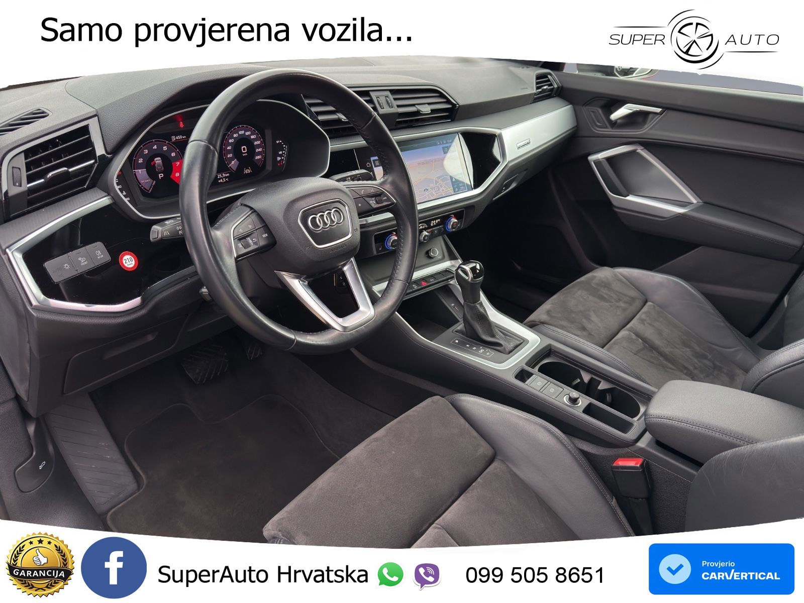Audi Q3 40 TFSI (190 KS) quattro S tronic LED+GR SJED+ACC