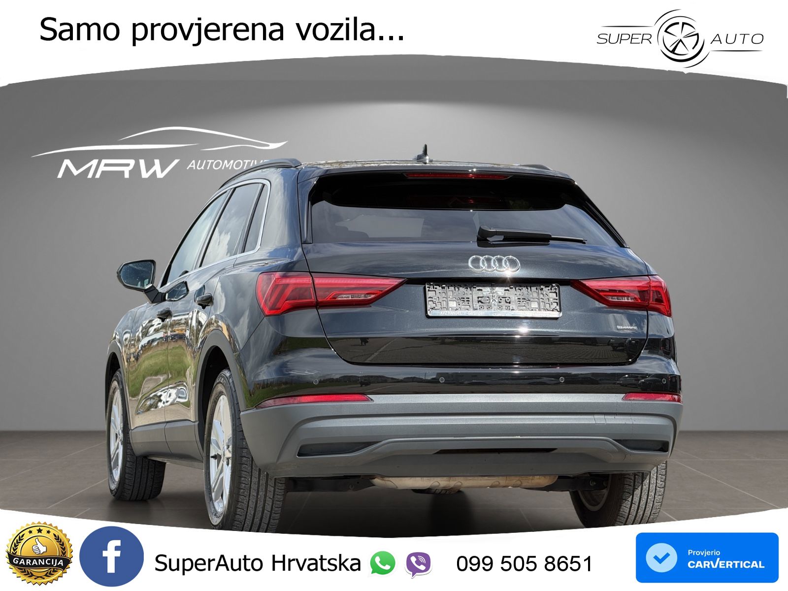 Audi Q3 40 TFSI (190 KS) quattro S tronic LED+GR SJED+ACC