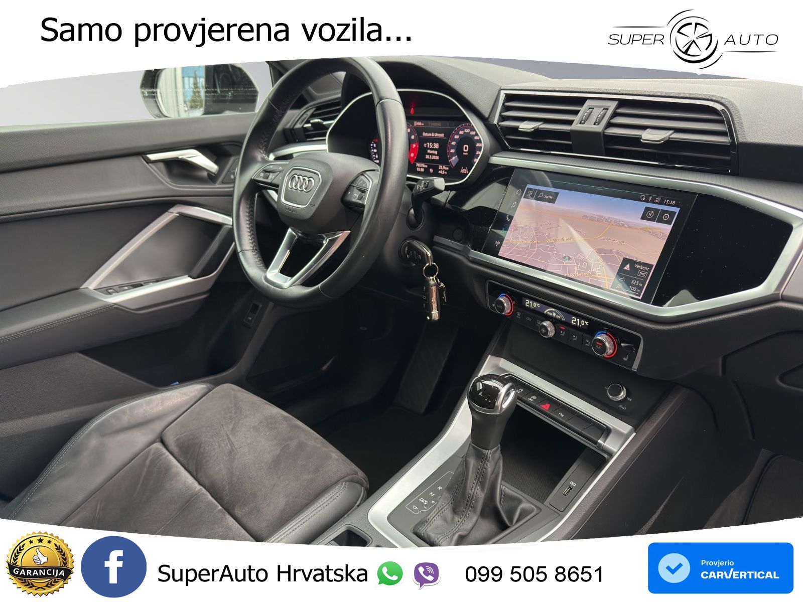 Audi Q3 40 TFSI (190 KS) quattro S tronic LED+GR SJED+ACC