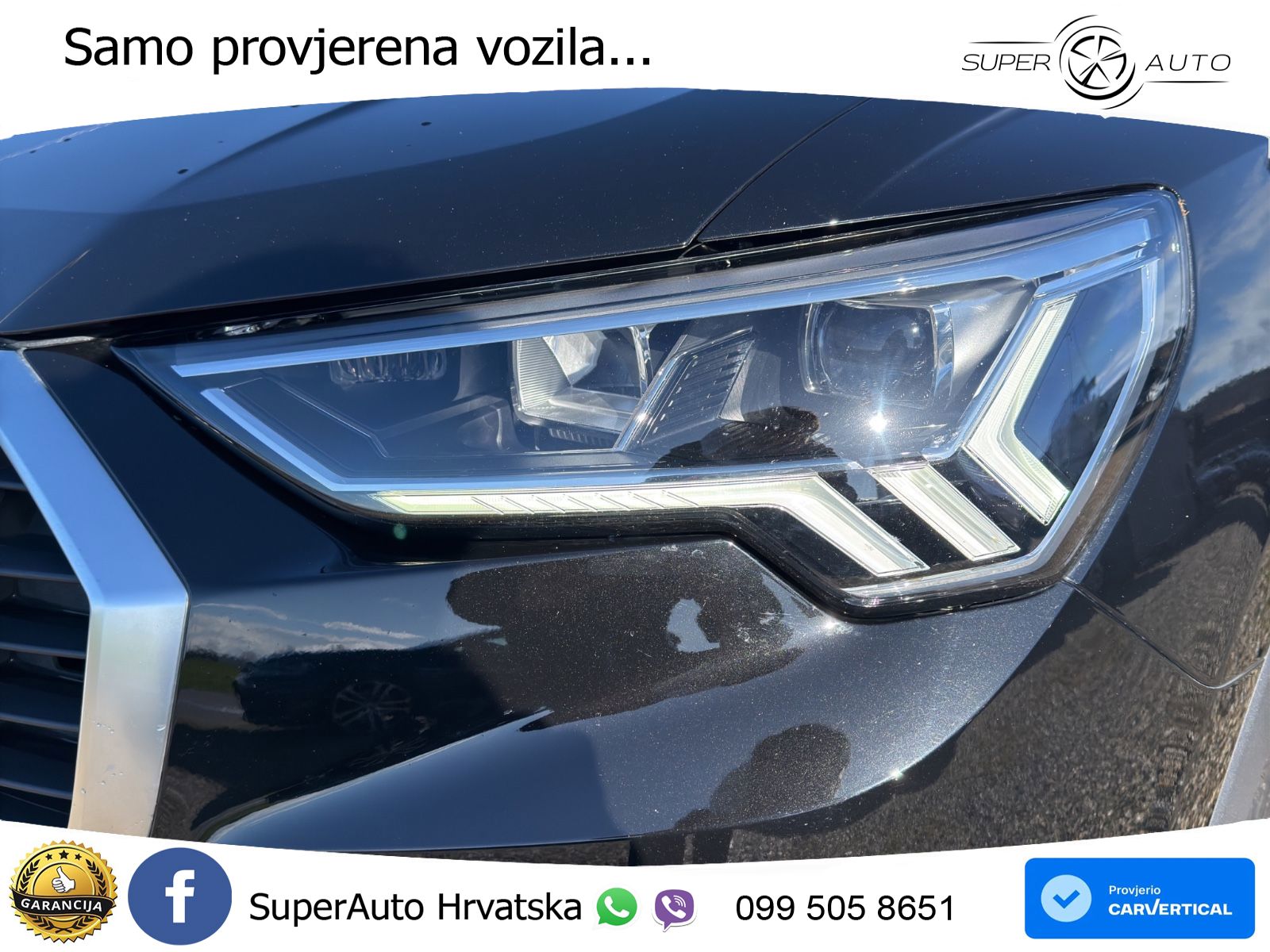Audi Q3 40 TFSI (190 KS) quattro S tronic LED+GR SJED+ACC