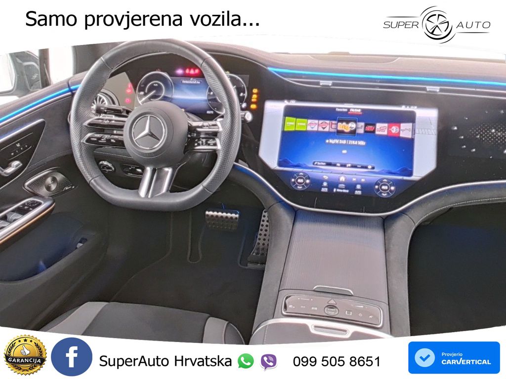 Mercedes EQE 350 100 kWh (320 KS) 4MATIC AMG ACC+HEAD+GR SJED+360+PANO