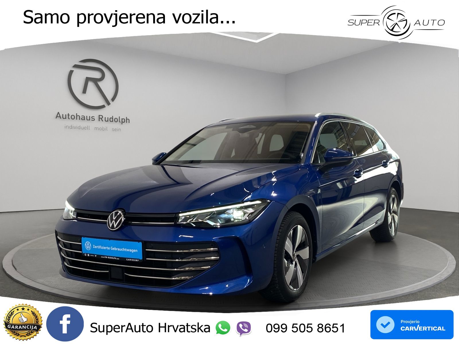 Volkswagen Passat Variant 2.0 TDI (122 KS) DSG Business LED+GR SJED+ACC
