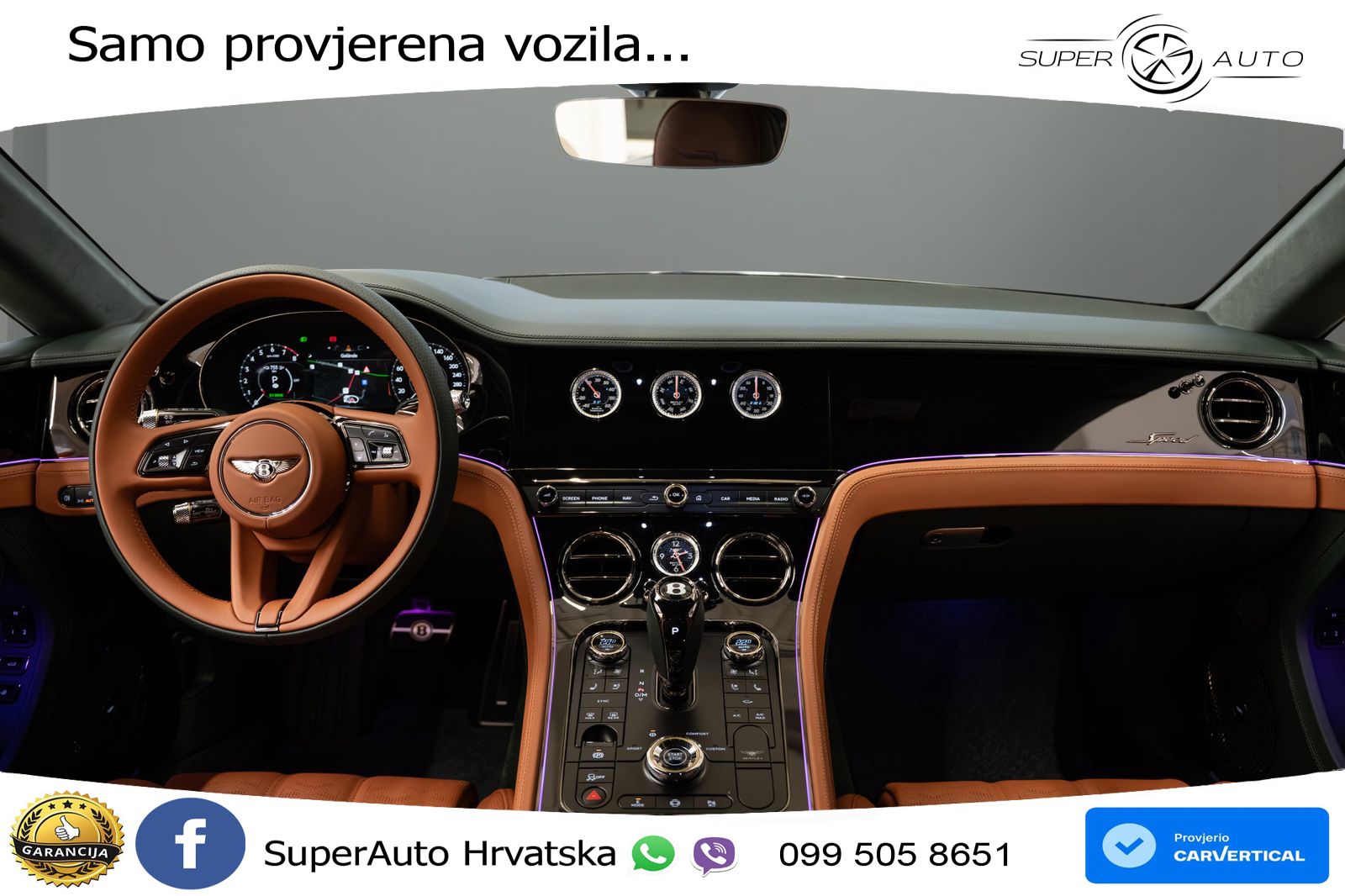 Bentley Continental GT IV 4.0 V8 TFSi (782 KS) AWD DCT LED+GR SJED+ACC