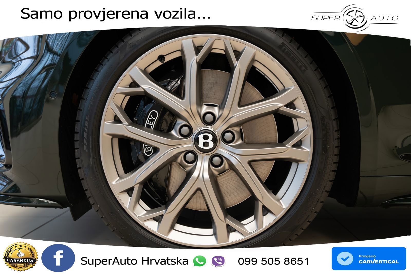 Bentley Continental GT IV 4.0 V8 TFSi (782 KS) AWD DCT LED+GR SJED+ACC