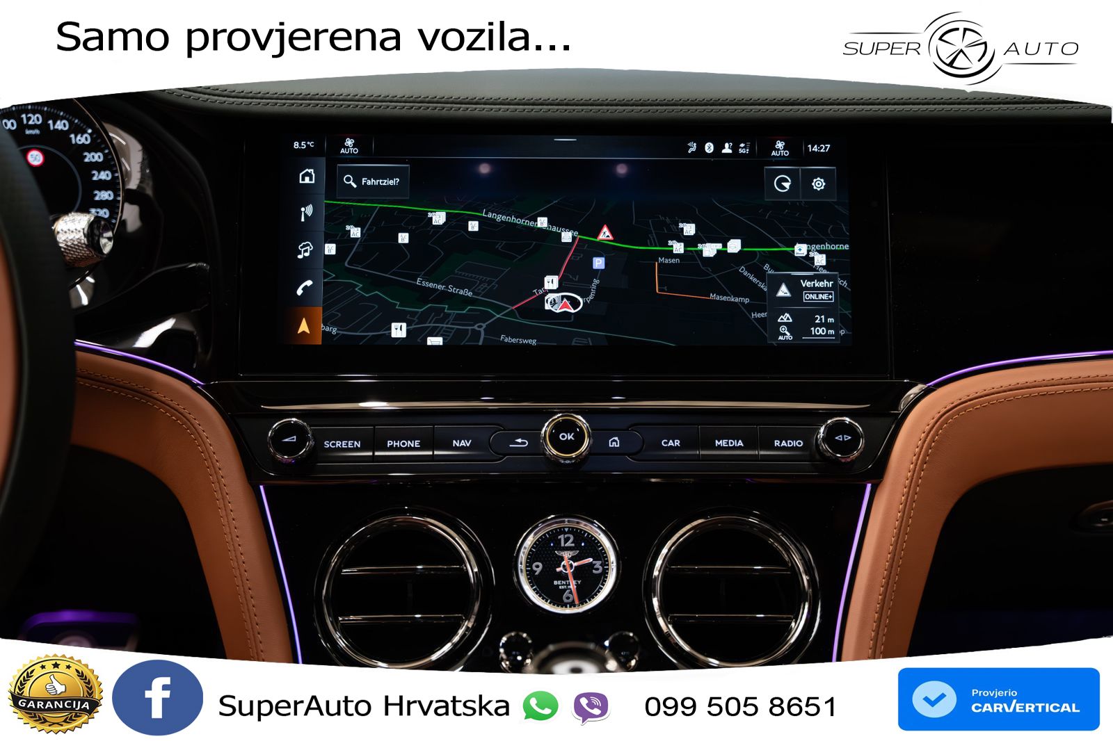 Bentley Continental GT IV 4.0 V8 TFSi (782 KS) AWD DCT LED+GR SJED+ACC