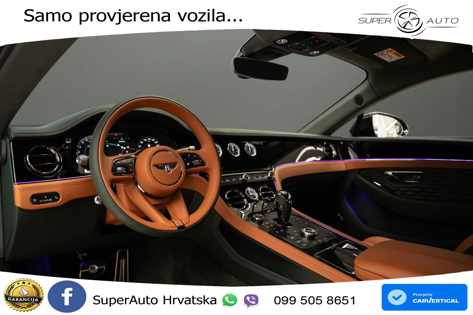 Bentley Continental GT IV 4.0 V8 TFSi (782 KS) AWD DCT LED+GR SJED+ACC