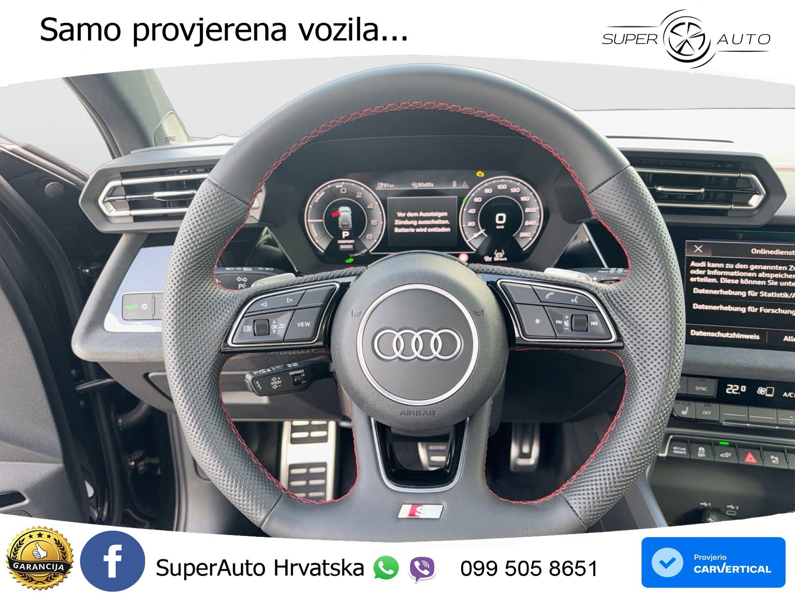 Audi A3 45 TFSIe (272 KS) S tronic MATRIX+GR SJED+KAM