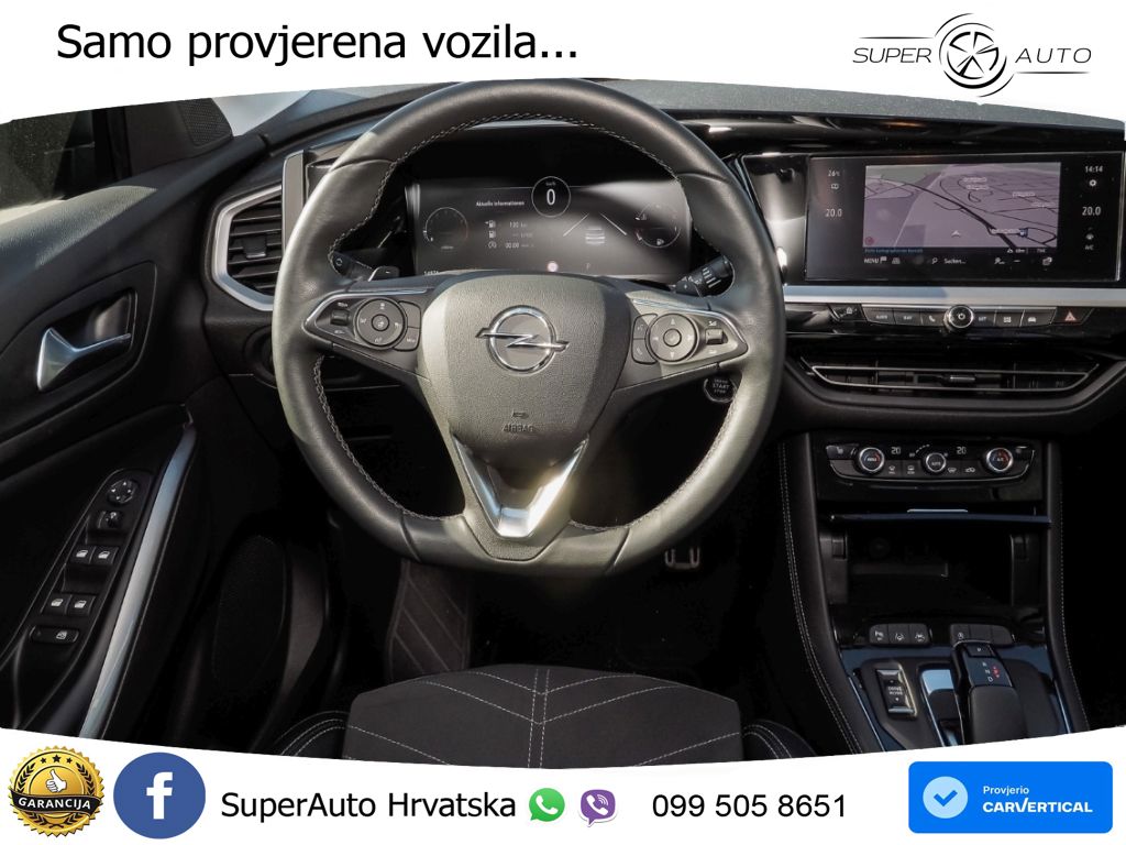 Opel Grandland 1.2i Turbo (130 KS) Automatic Elegance LED+GR SJED+ACC