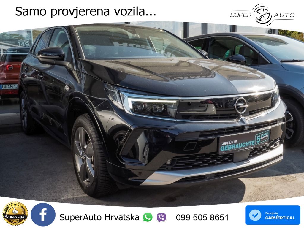 Opel Grandland 1.2i Turbo (130 KS) Automatic Elegance LED+GR SJED+ACC