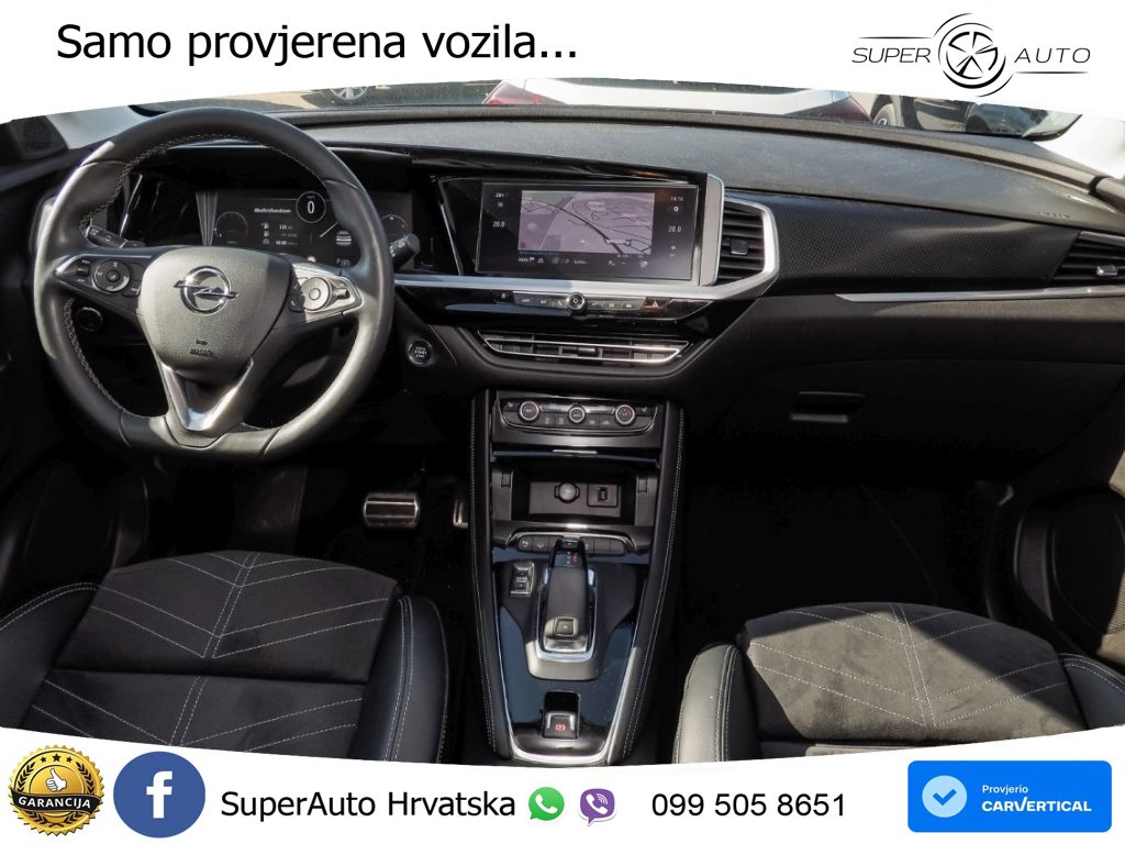 Opel Grandland 1.2i Turbo (130 KS) Automatic Elegance LED+GR SJED+ACC