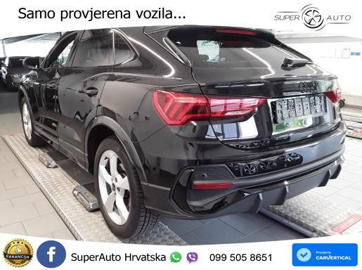 Audi Q3 II Sportback 40 TFSI (190 KS) quattro S tronic S line LED+GR SJED+ACC