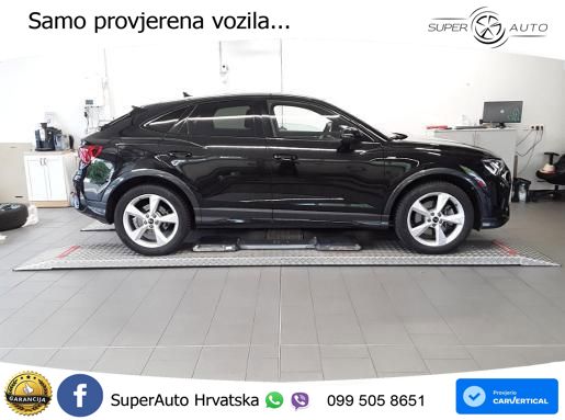 Audi Q3 II Sportback 40 TFSI (190 KS) quattro S tronic S line LED+GR SJED+ACC