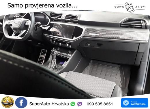 Audi Q3 II Sportback 40 TFSI (190 KS) quattro S tronic S line LED+GR SJED+ACC