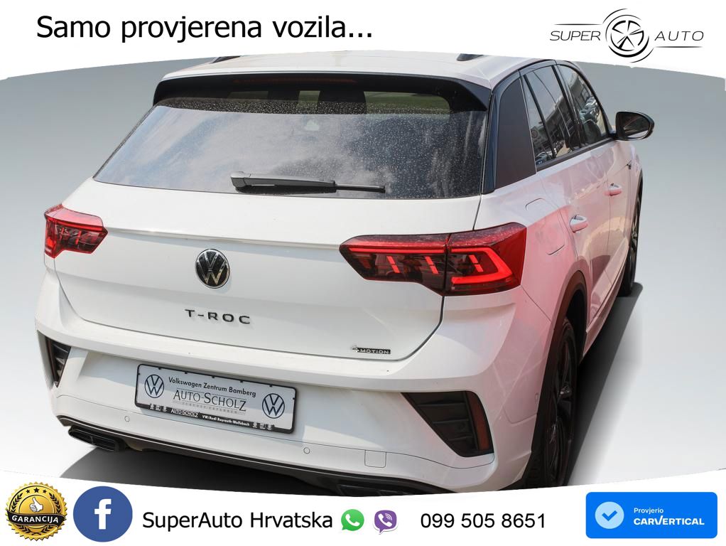 Volkswagen T-Roc I 2.0 TSI (190 KS) 4M DSG LED+GR SJED+ACC