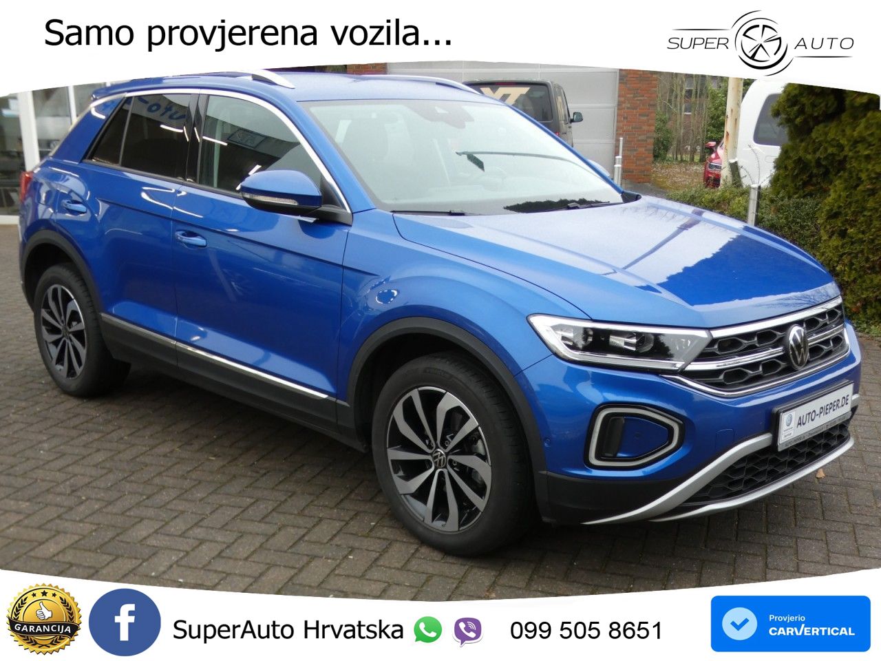 Volkswagen T-Roc 1.5 TSI (150 KS) DSG LED+GR SJED+ACC