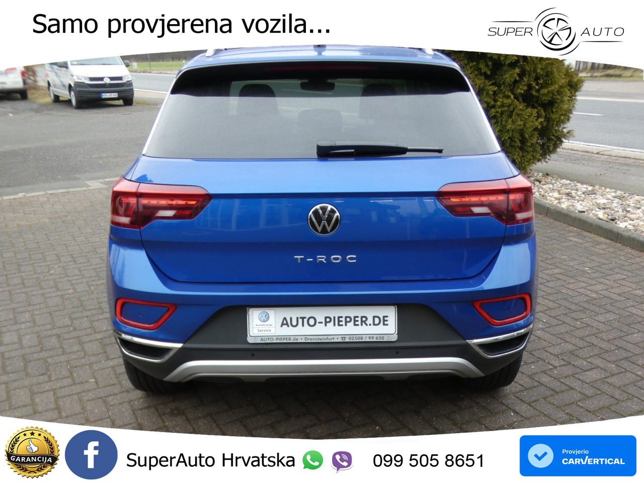 Volkswagen T-Roc 1.5 TSI (150 KS) DSG LED+GR SJED+ACC