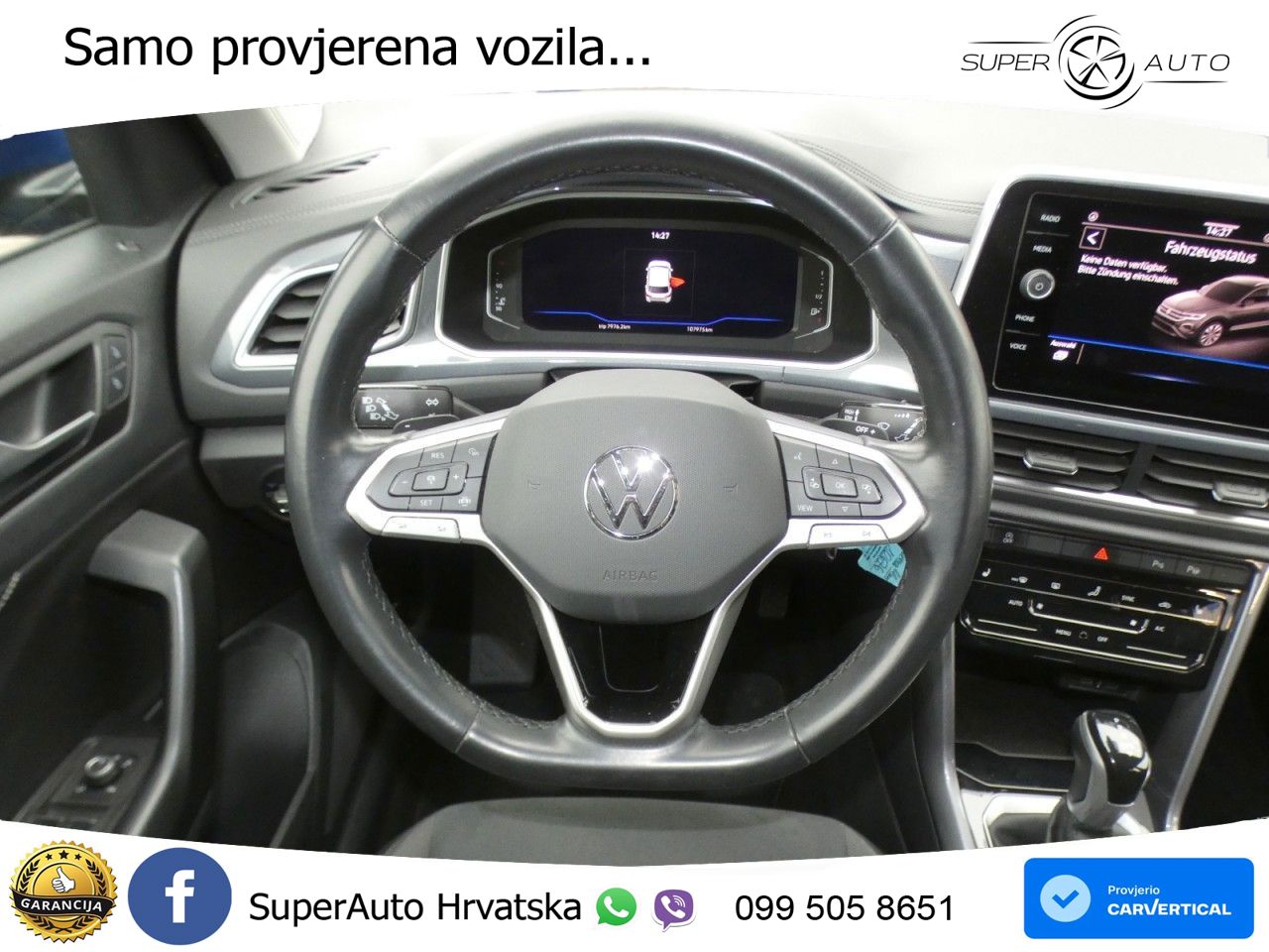 Volkswagen T-Roc 1.5 TSI (150 KS) DSG LED+GR SJED+ACC