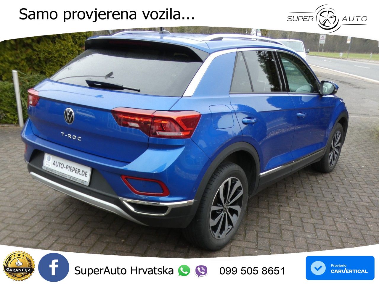 Volkswagen T-Roc 1.5 TSI (150 KS) DSG LED+GR SJED+ACC