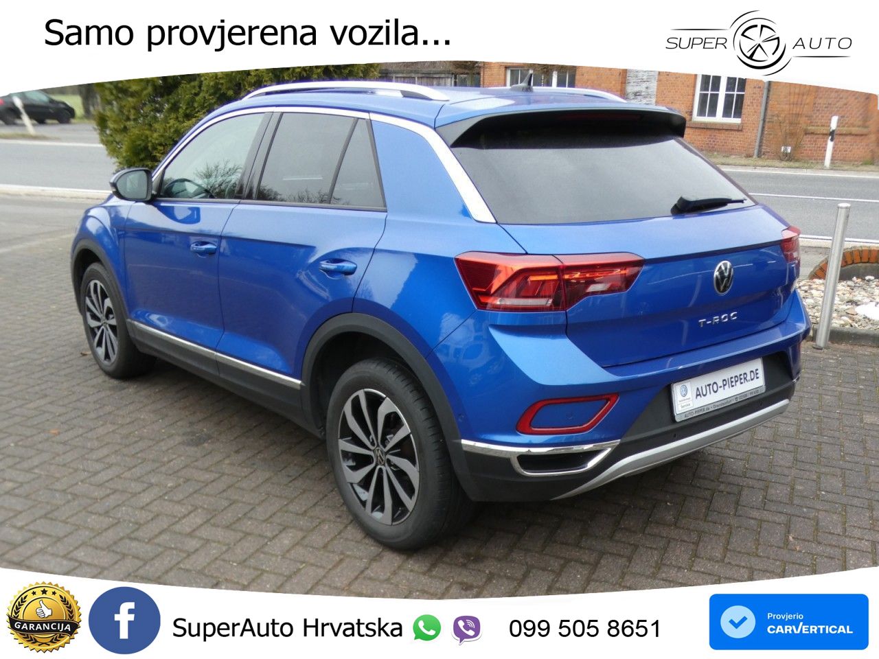 Volkswagen T-Roc 1.5 TSI (150 KS) DSG LED+GR SJED+ACC