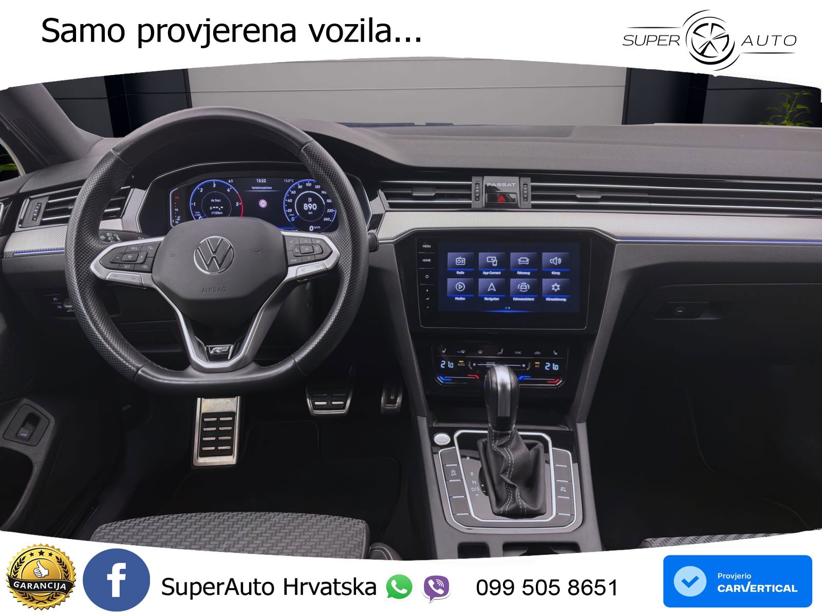 Volkswagen Passat Variant 2.0 TDI (200 KS) DSG Business LED+GR SJED+ACC