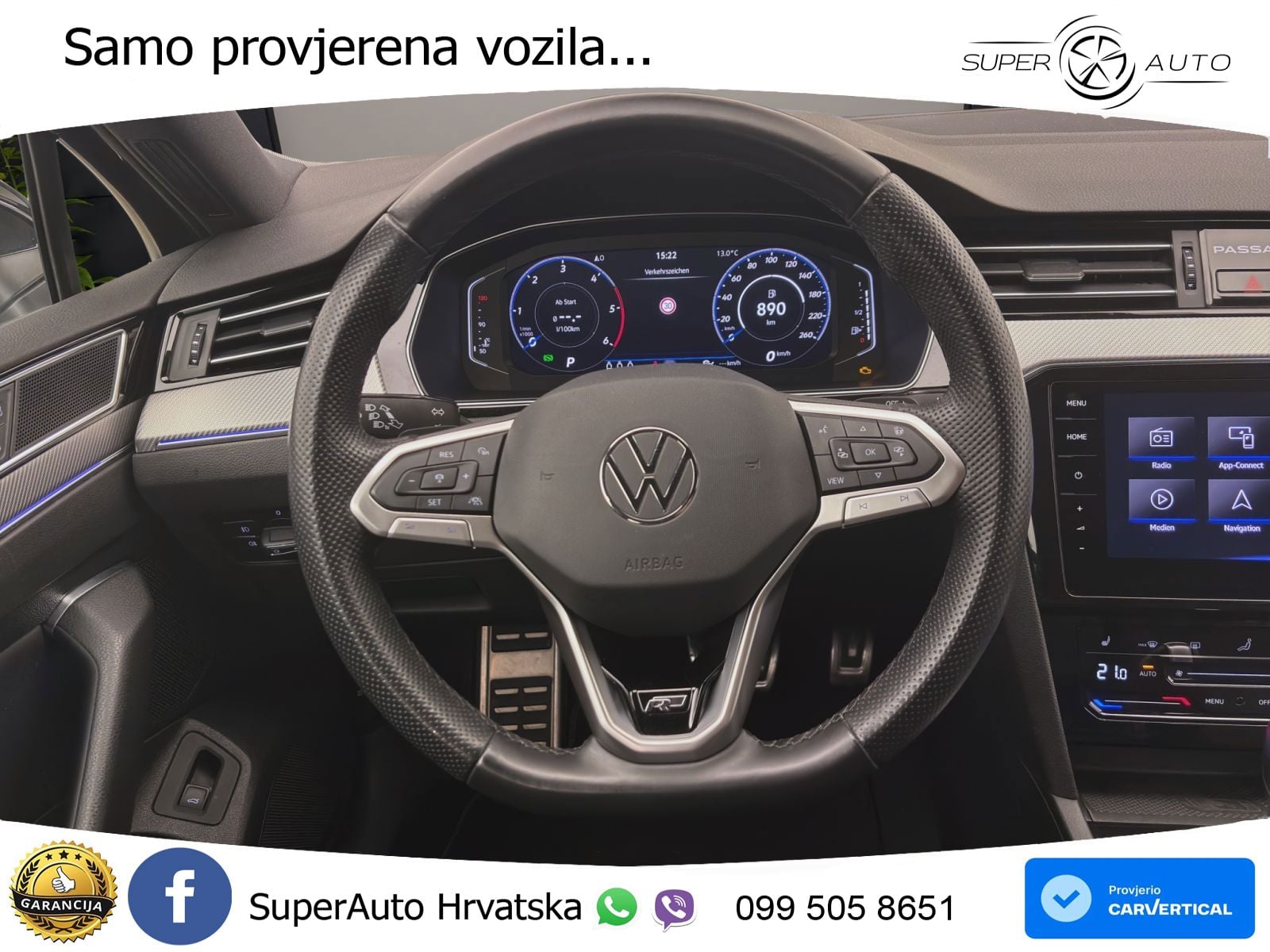 Volkswagen Passat Variant 2.0 TDI (200 KS) DSG Business LED+GR SJED+ACC
