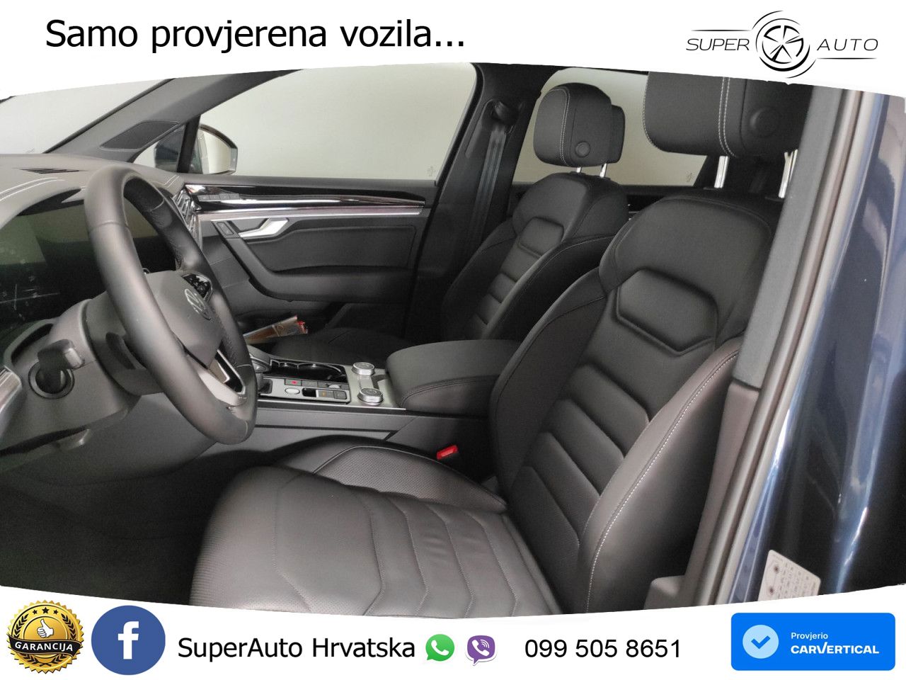 Volkswagen Touareg 3.0 V6 TDI (286 KS) 4MOTION Tiptronic ZRAČNI+ACC+4xGR SJED+KAM