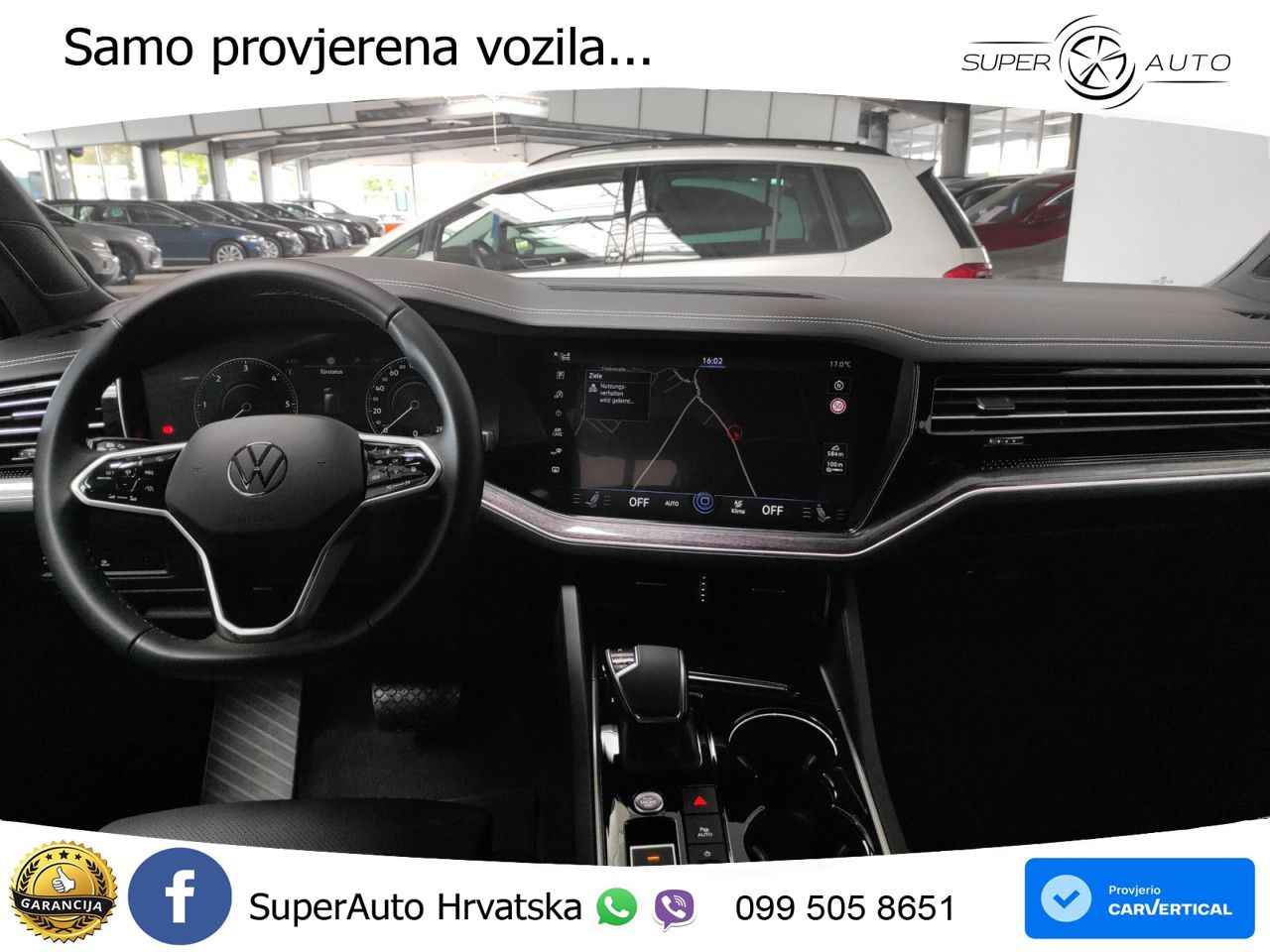 Volkswagen Touareg 3.0 V6 TDI (286 KS) 4MOTION Tiptronic ZRAČNI+ACC+4xGR SJED+KAM