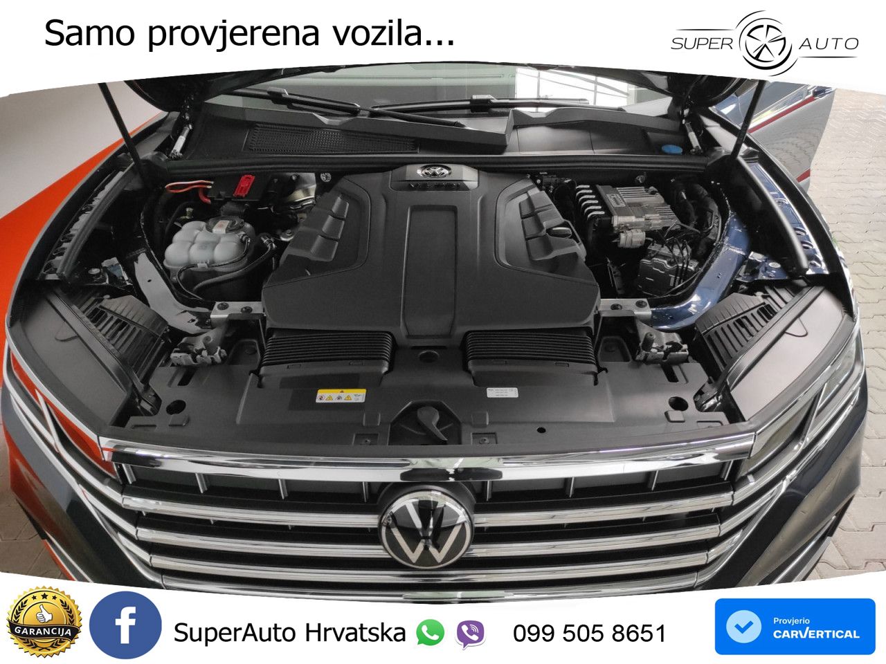 Volkswagen Touareg 3.0 V6 TDI (286 KS) 4MOTION Tiptronic ZRAČNI+ACC+4xGR SJED+KAM