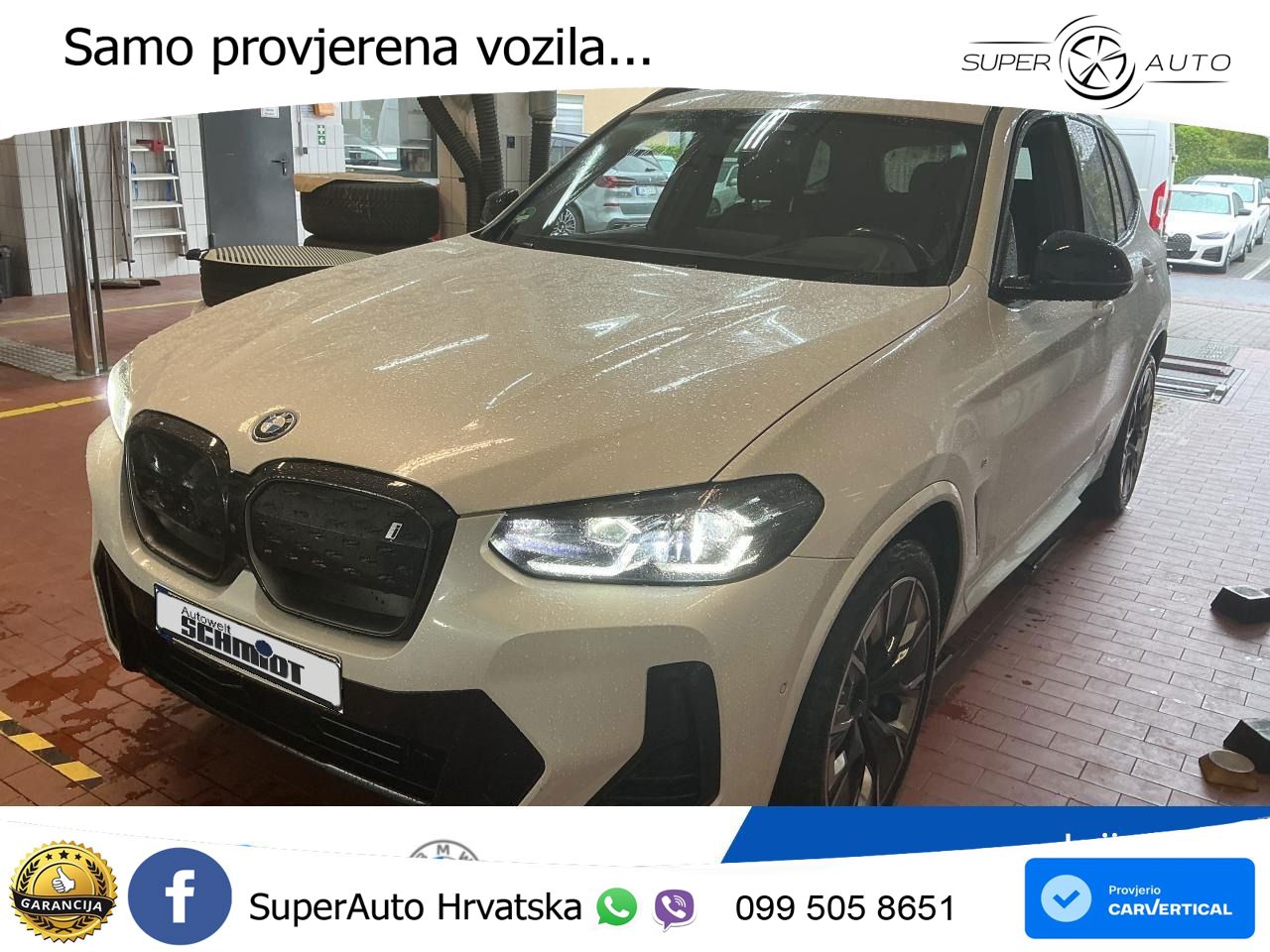 BMW iX3 80 kWh (286 KS) LED+GR SJED+ACC