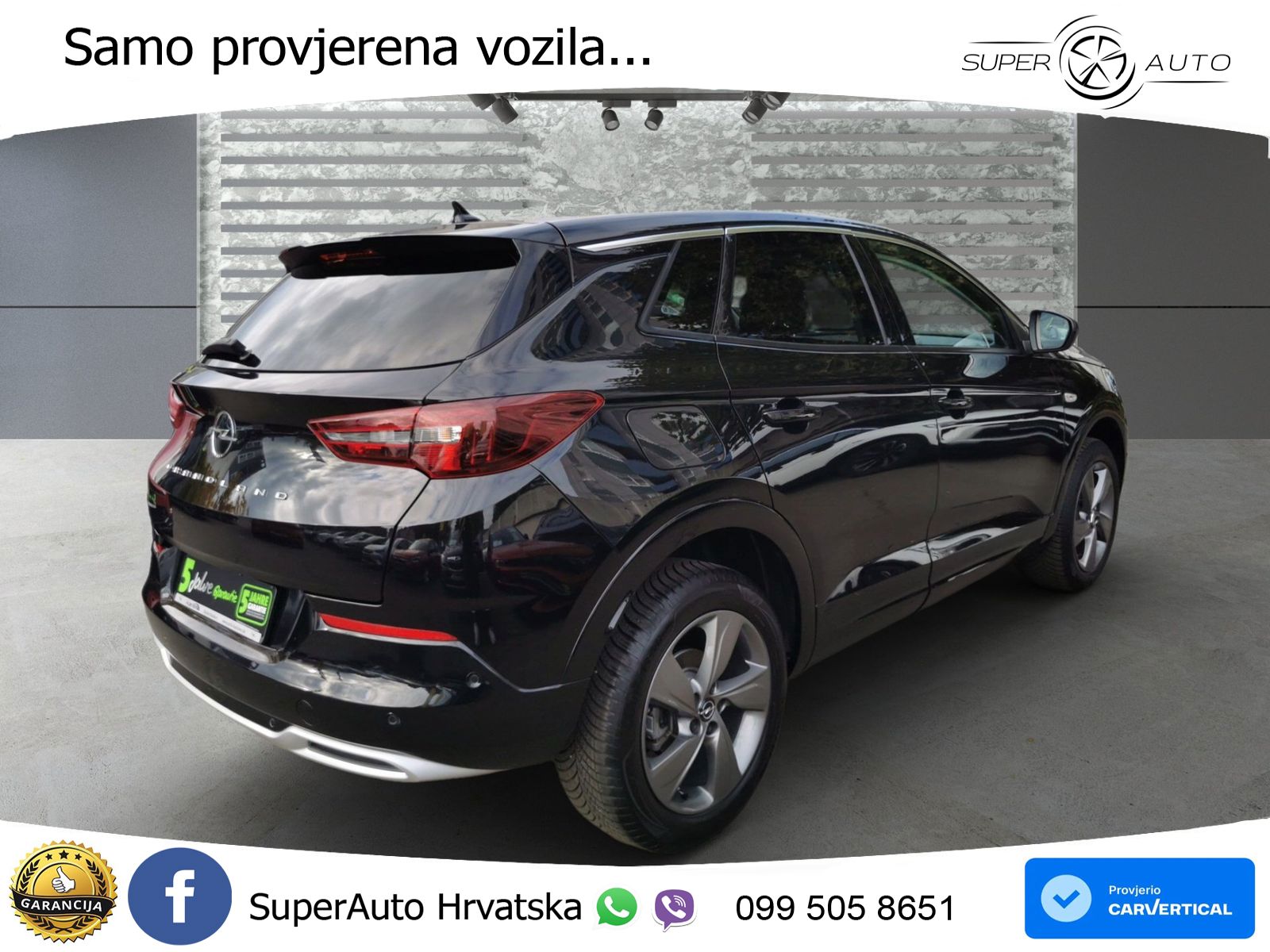 Opel Grandland 1.2i Turbo (130 KS) Automatic Elegance LED+GR SJED+ACC