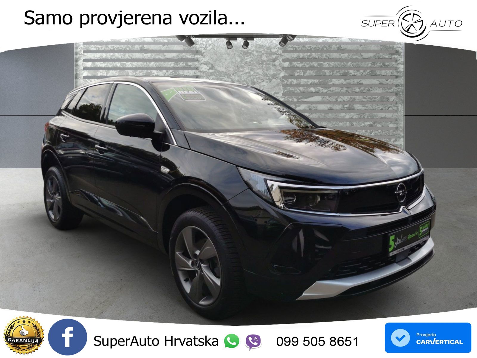 Opel Grandland 1.2i Turbo (130 KS) Automatic Elegance LED+GR SJED+ACC