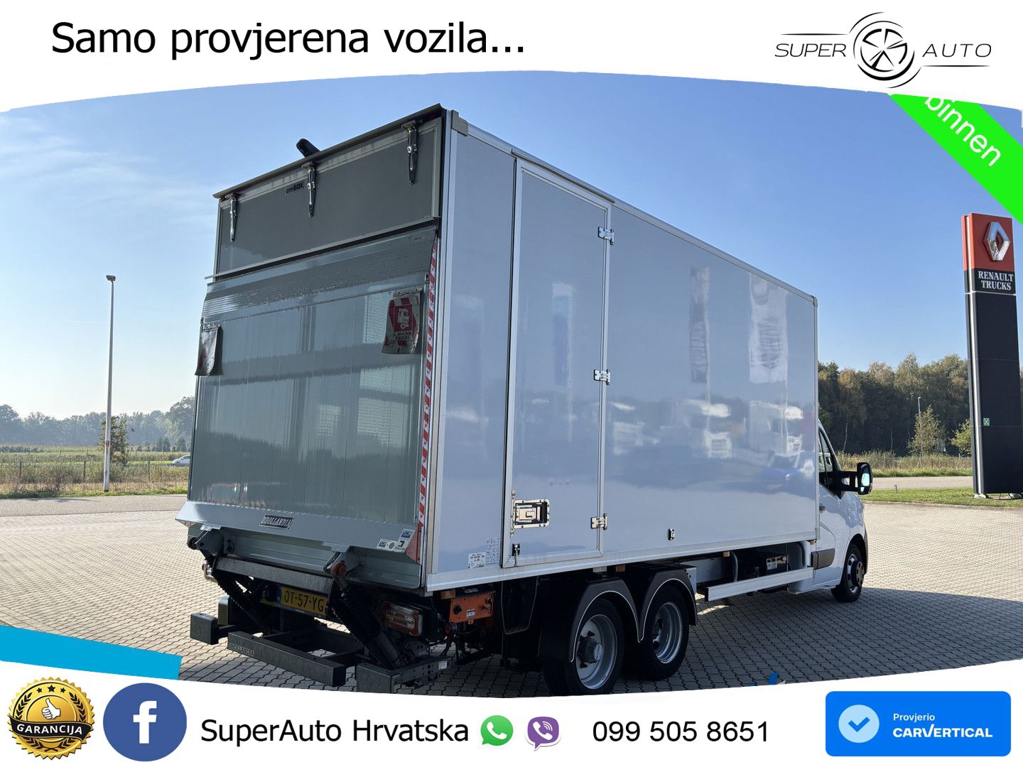 Renault Master T35 165 BE-Combi + Laadklep 165 KS