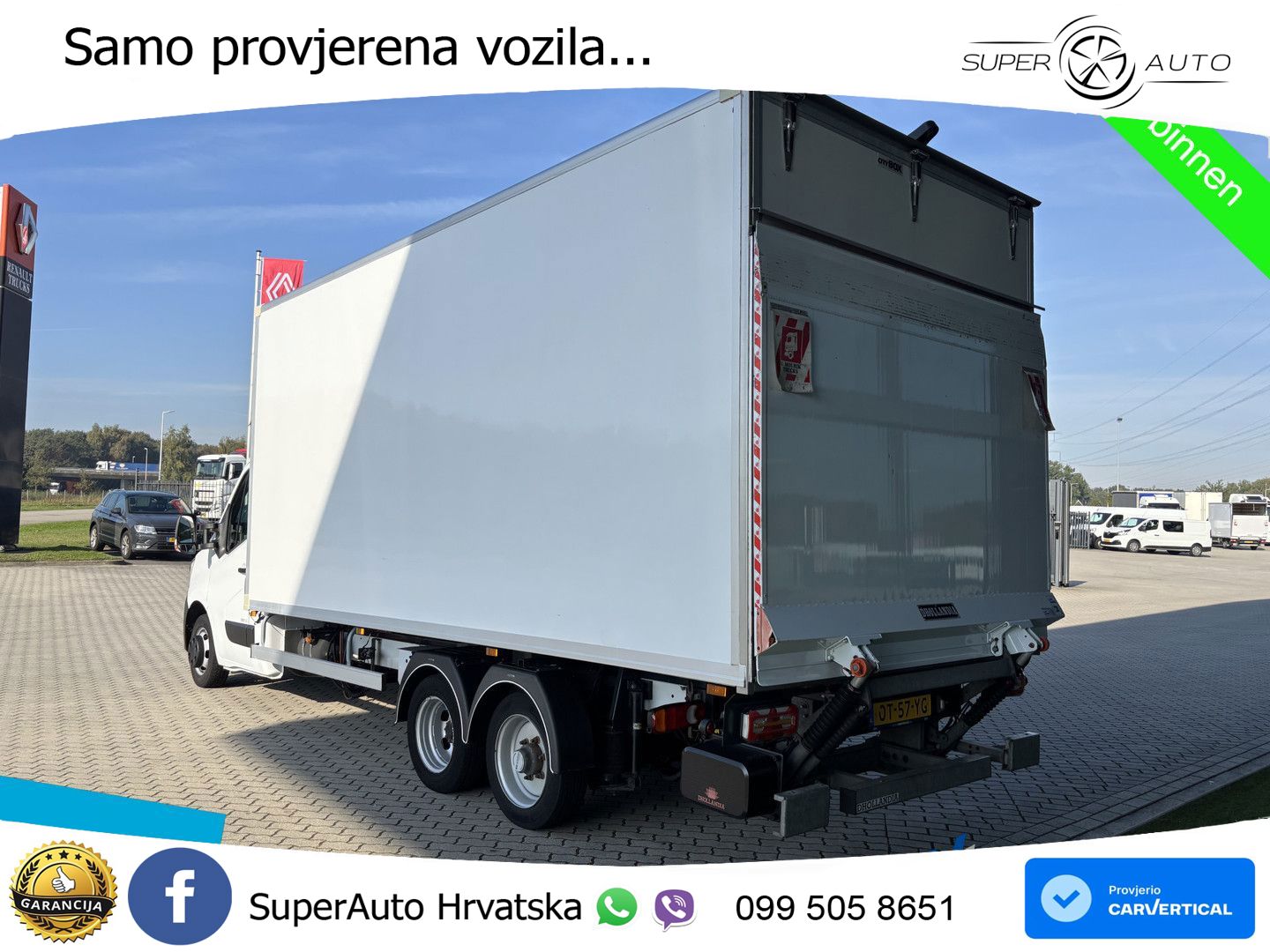 Renault Master T35 165 BE-Combi + Laadklep 165 KS